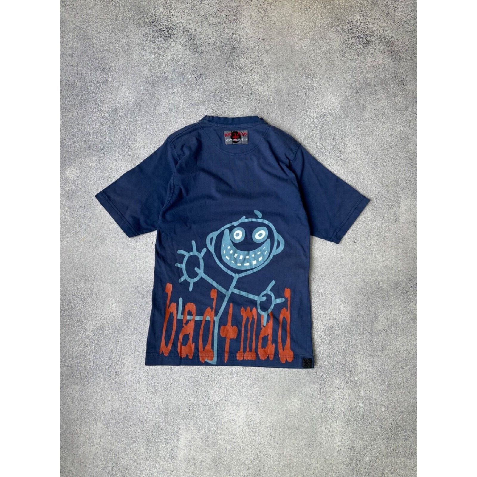 Vintage VTG Bad+Mad Skateboard Streetwear T-shirt Size US XS / EU 42 / 0 - 1 Thumbnail