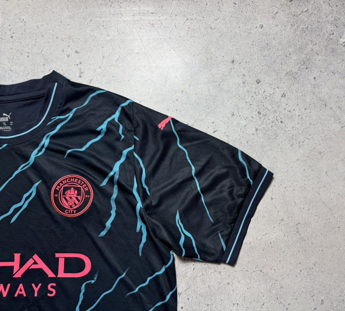 Puma Puma FC Manchester City 2023/2024 Soccer Jersey Football Size US XL / EU 56 / 4 - 3 Thumbnail