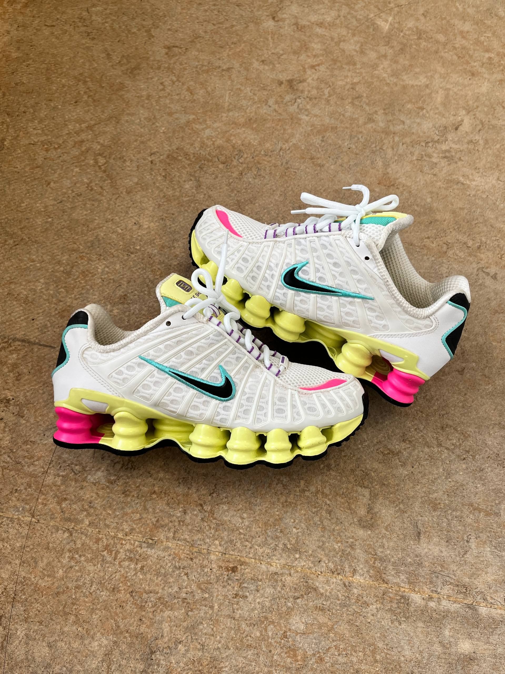 Nike Nike Shox TL Multi Color AR3566-102 Blast-Aurora Green Size US 7 / IT 37 - 1 Thumbnail