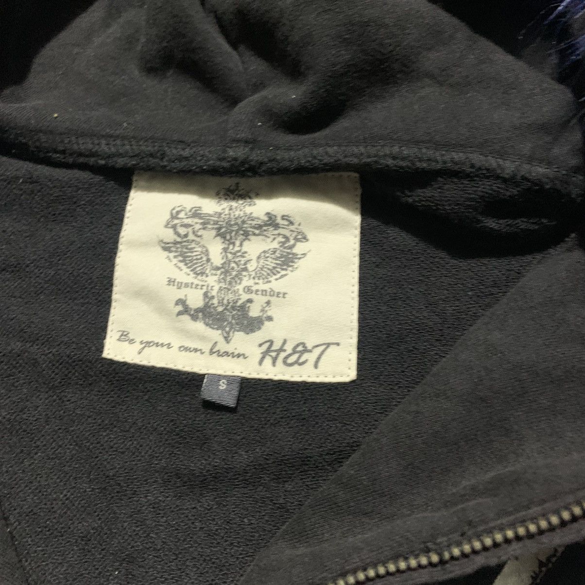 Japanese Brand Y2k style LGB zip fur hoodie Size US M / EU 48-50 / 2 - 5 Thumbnail