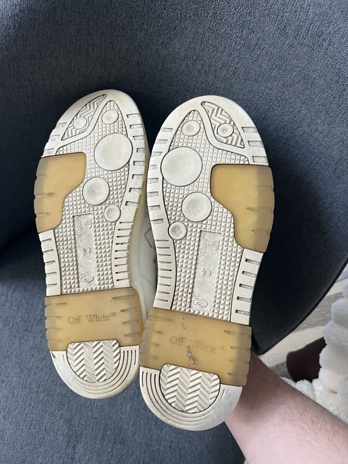 Off-White OFF WHITE Office Sneakers White 42 Size US 9.5 / EU 42-43 - 9 Thumbnail