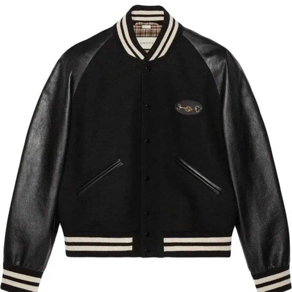 Gucci Gucci Horsebit Varsity Jcket Size US M / EU 48-50 / 2 - 1 Thumbnail