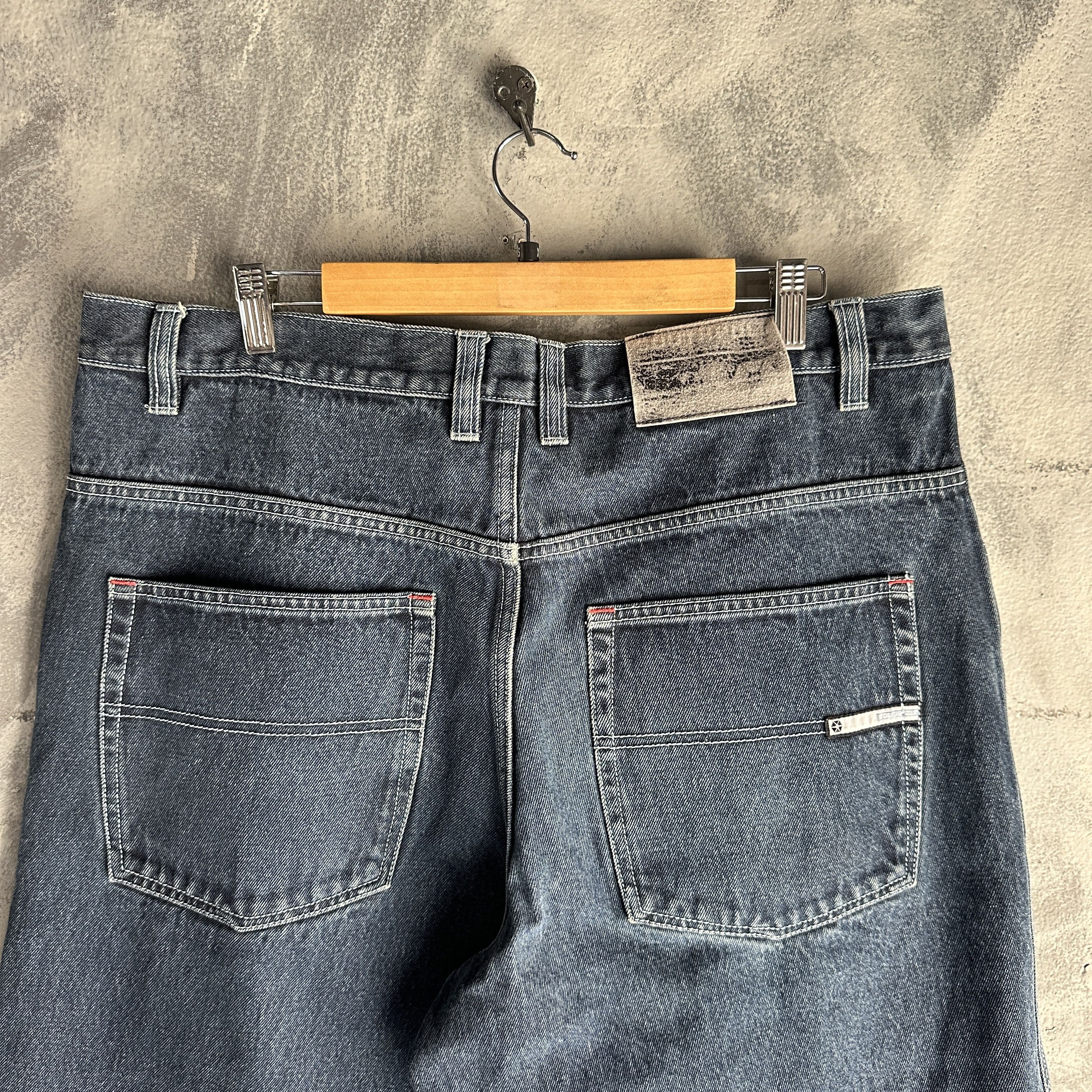 Southpole Vtg Y2K Southpole Baggy Jorts Shorts Hip Hop 5 Pocket Denim Size US 38 / EU 54 - 6 Thumbnail