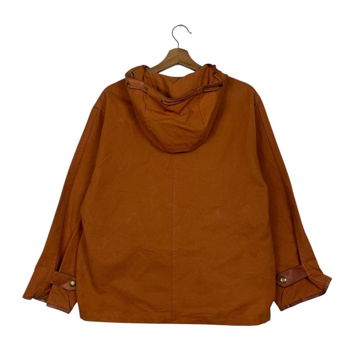 Il Bisonte Vintage IL Bisonte Duck Canvas Hooded Zipper Jacket Size US M / EU 48-50 / 2 - 7 Thumbnail