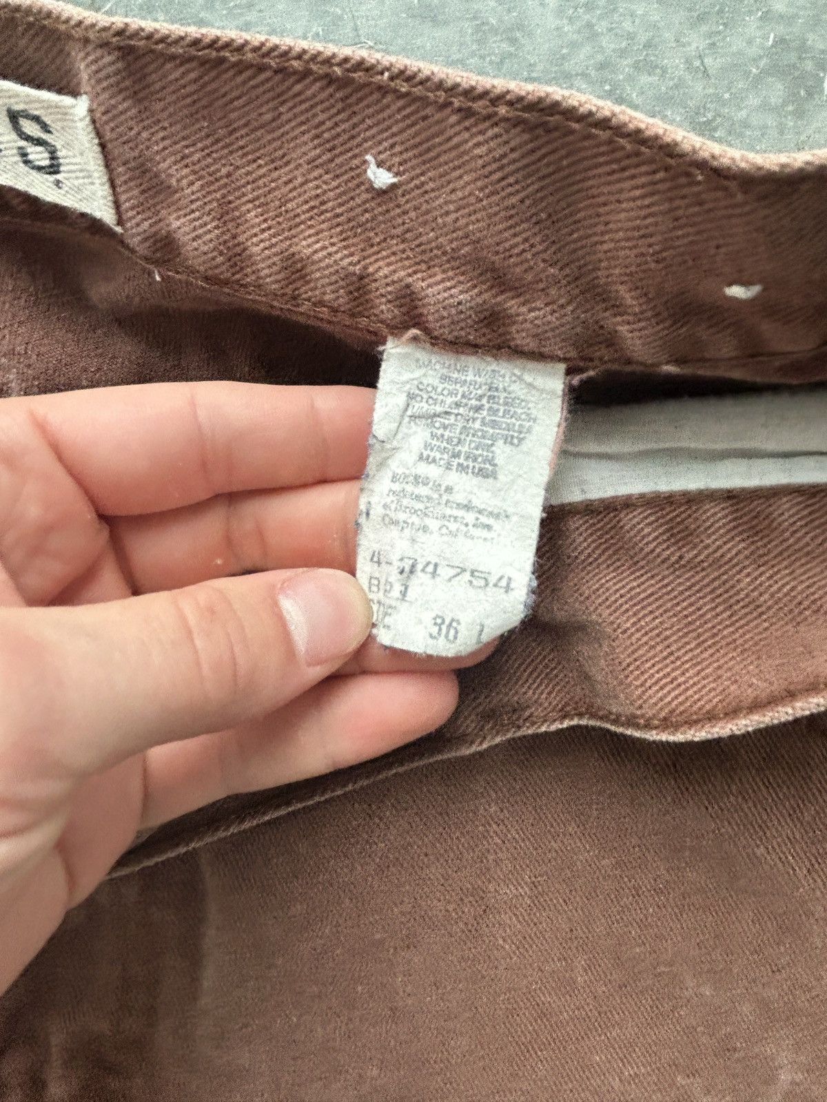 Vintage Vintage 90s Boss Baggy Jeans 36x31 Size US 36 / EU 52 - 5 Thumbnail
