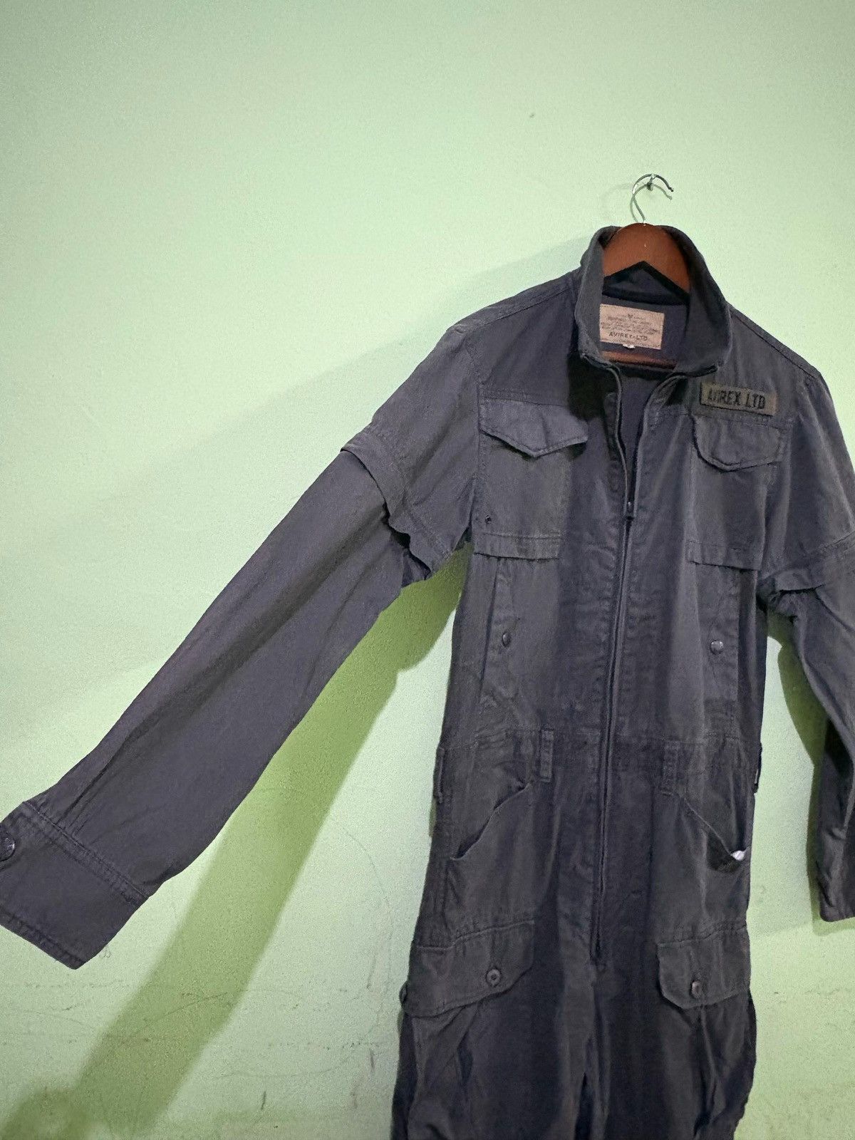 Avirex × Vintage vintage Avirex Jumpsuits Coverall Saipan B-29's Big Logo Size US 32 / EU 48 - 4 Thumbnail