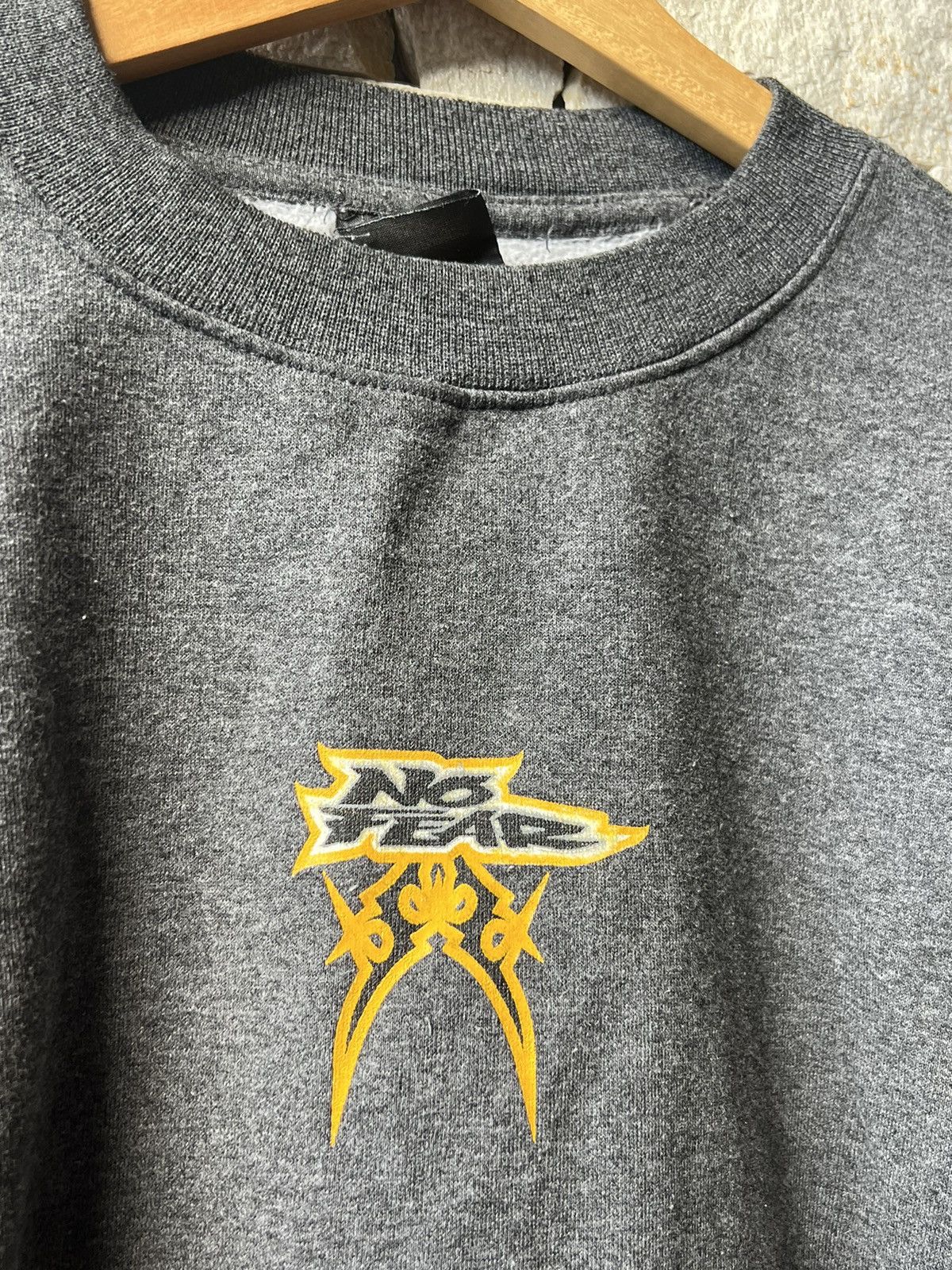 No Fear × Shorty's Skateboards × Vintage No Fear Vintage 2003 Big Logo Y2K Sk8 Sweatshirt Size US L / EU 52-54 / 3 - 3 Thumbnail