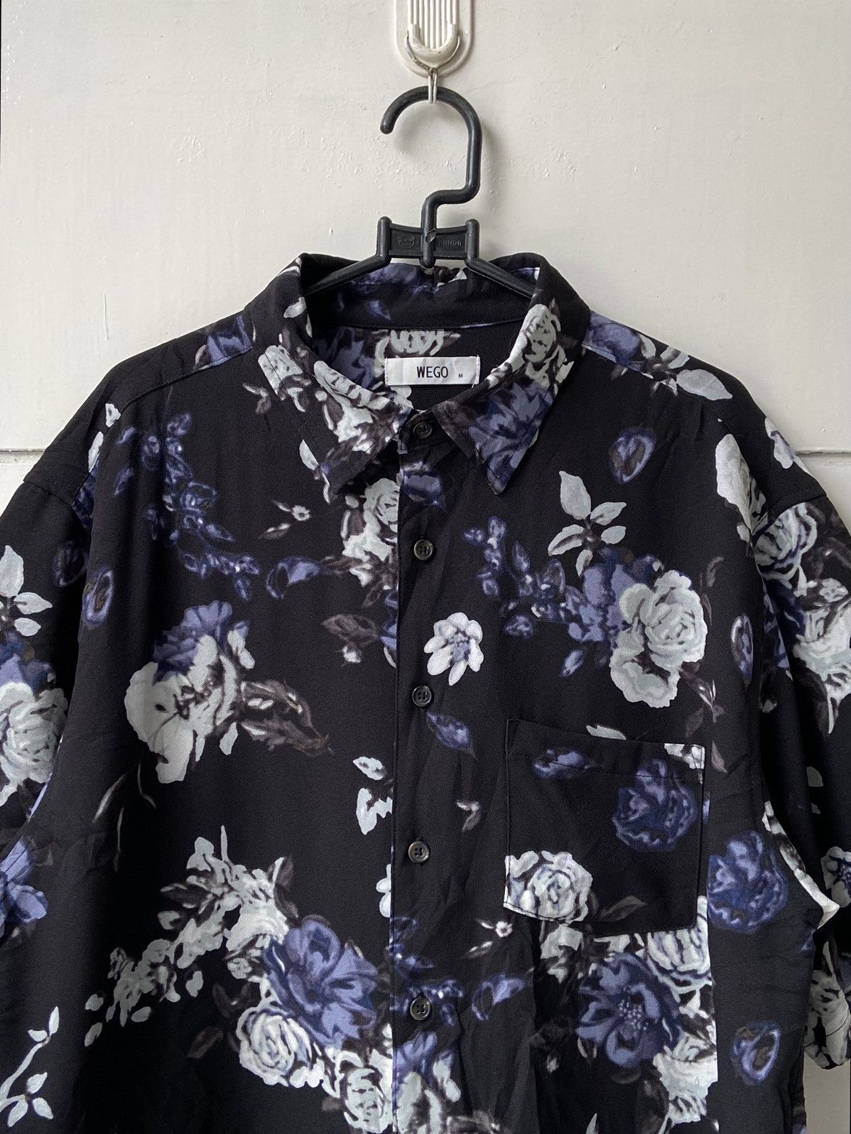 Designer × Japanese Brand WEGO Flower Motive Shirt Size US L / EU 52-54 / 3 - 11 Thumbnail