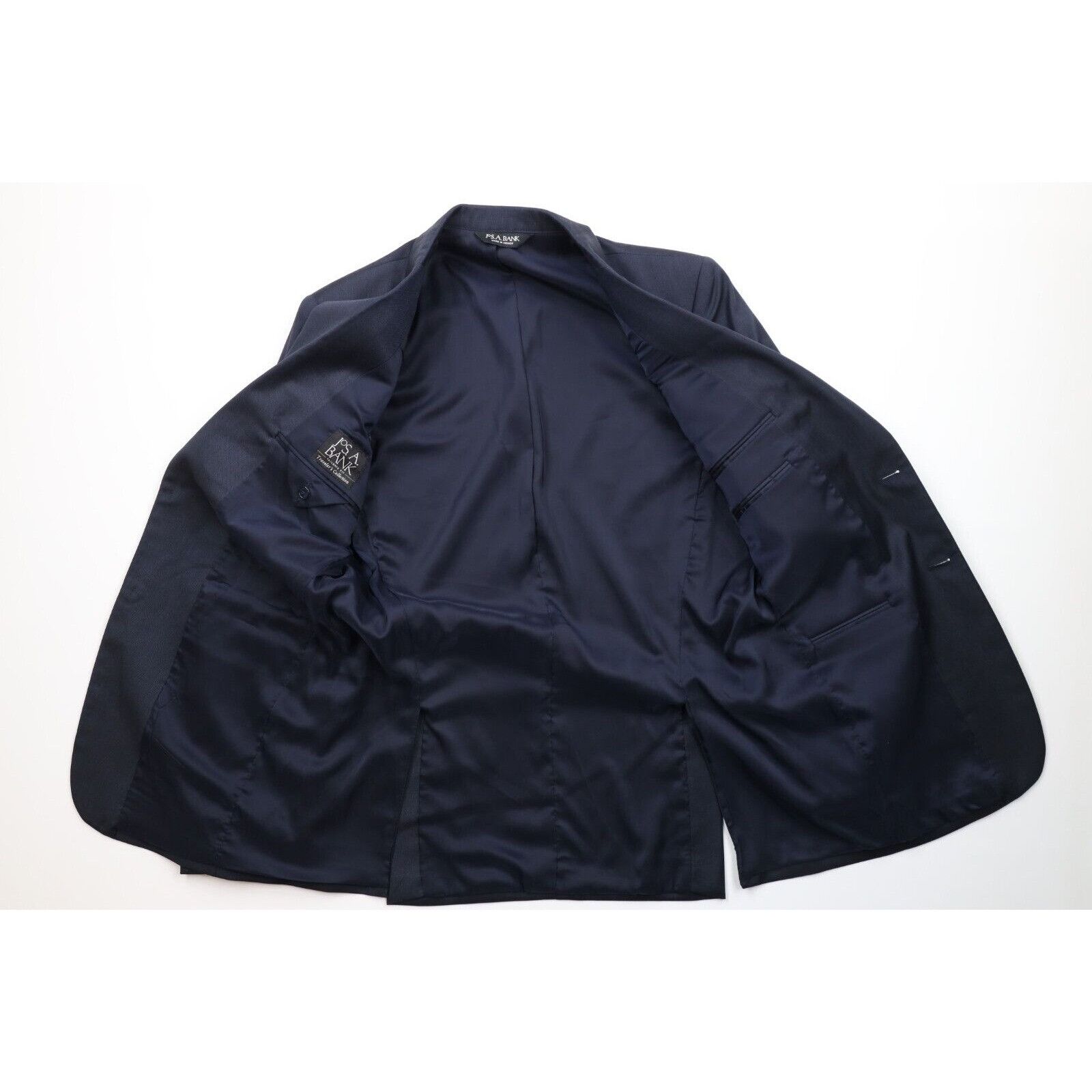 Jos. A. Bank Jos A Bank Tailored Fit Wool 2 Piece Suit Jacket Pants Size 38L - 7 Thumbnail