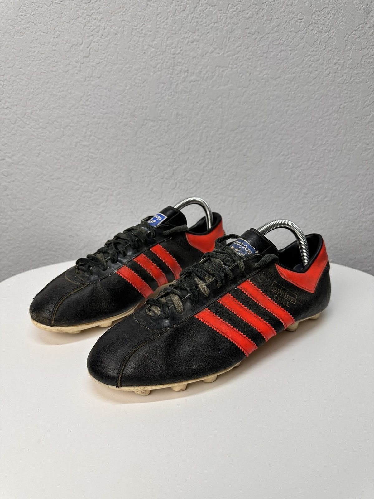 Adidas Vintage ADIDAS CHILE Football Boots Rare 70s Made Yugoslavia Size US 9 / EU 42 - 1 Thumbnail