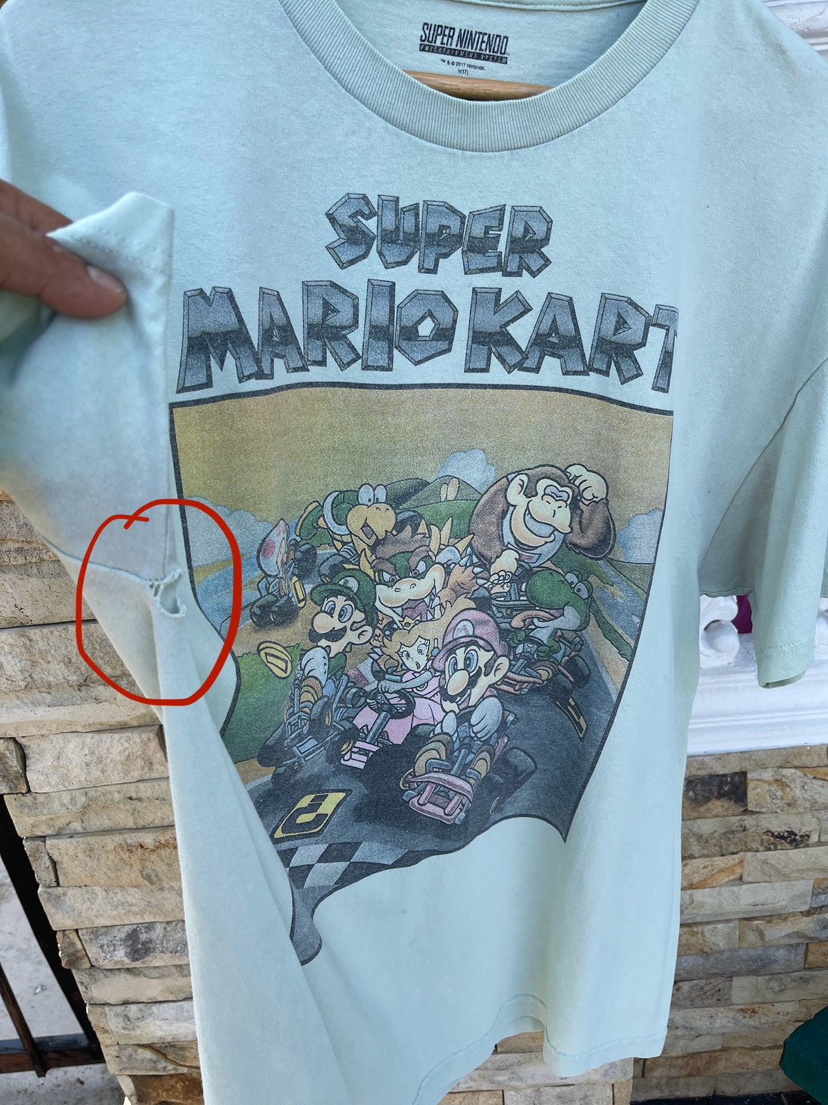 Cartoon Network × Nintendo × Vintage Last Drop🔥Rare🔥Vintage NINTENDO SUPER MARIO KART T-Shirt Size US XL / EU 56 / 4 - 8 Thumbnail
