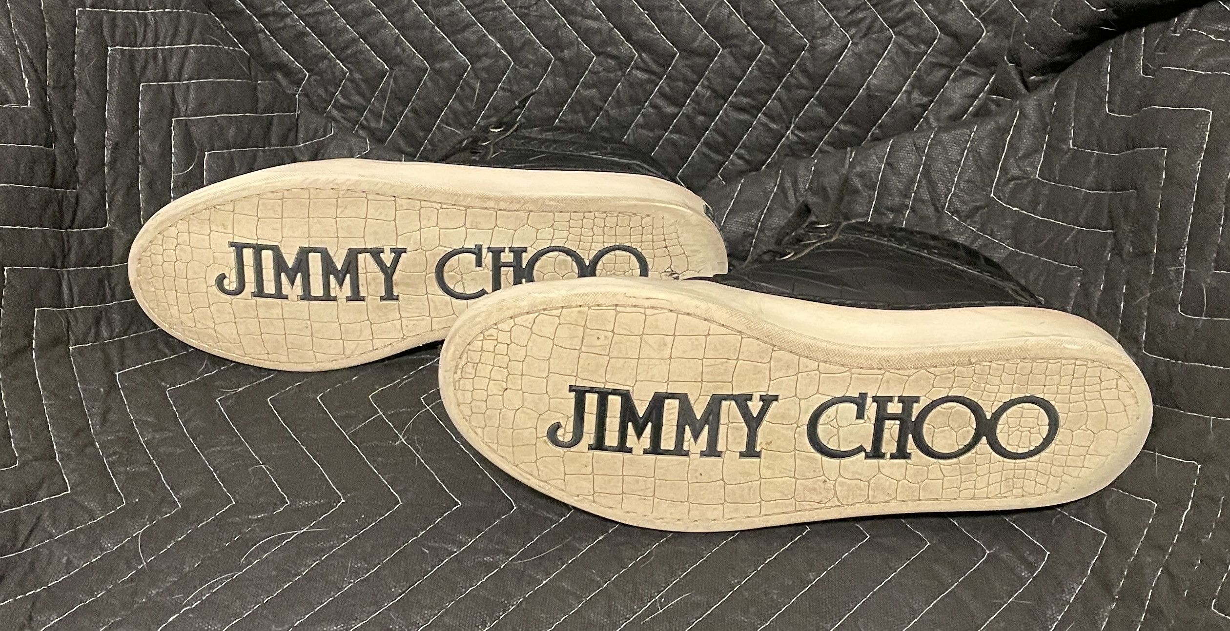 Jimmy Choo Jimmy Choo men high top snake sneakers Size US 9 / EU 42 - 9 Thumbnail