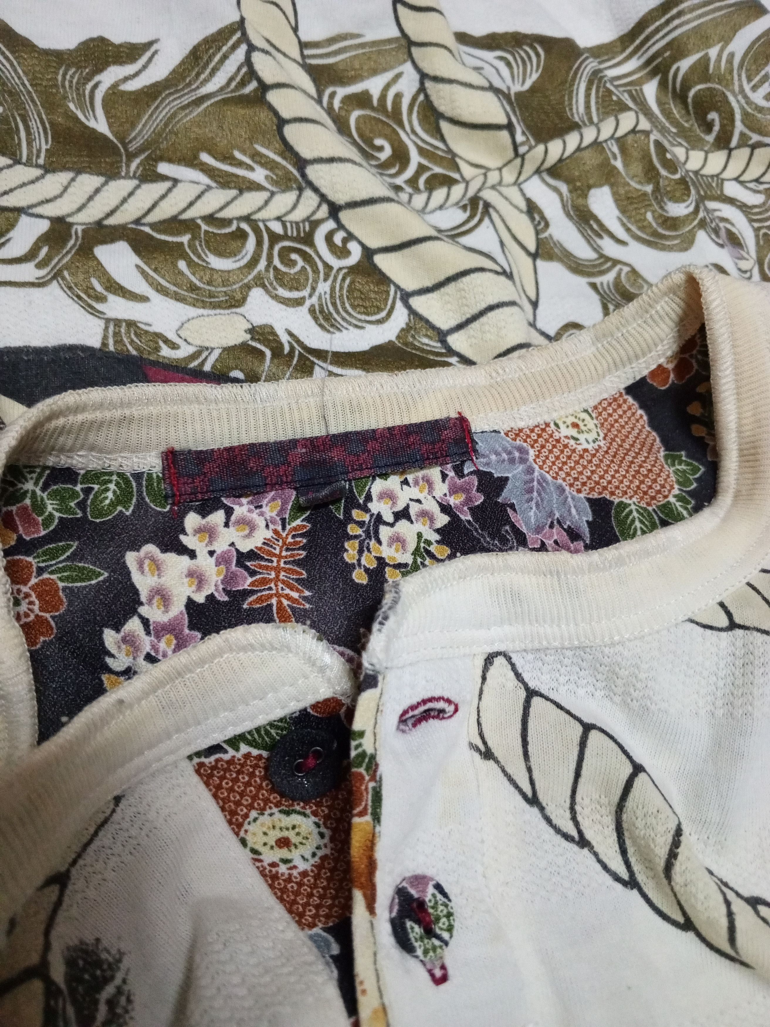 Japanese Brand SUKAJAN FISH KOII FULLPRINT NICE Size US XL / EU 56 / 4 - 9 Thumbnail