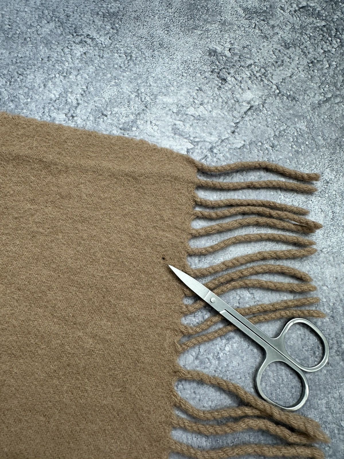 Carhartt Y2K Vintage Carhartt Wool Scarf Muffler Beige Neck Wear OS Size ONE SIZE - 15 Thumbnail