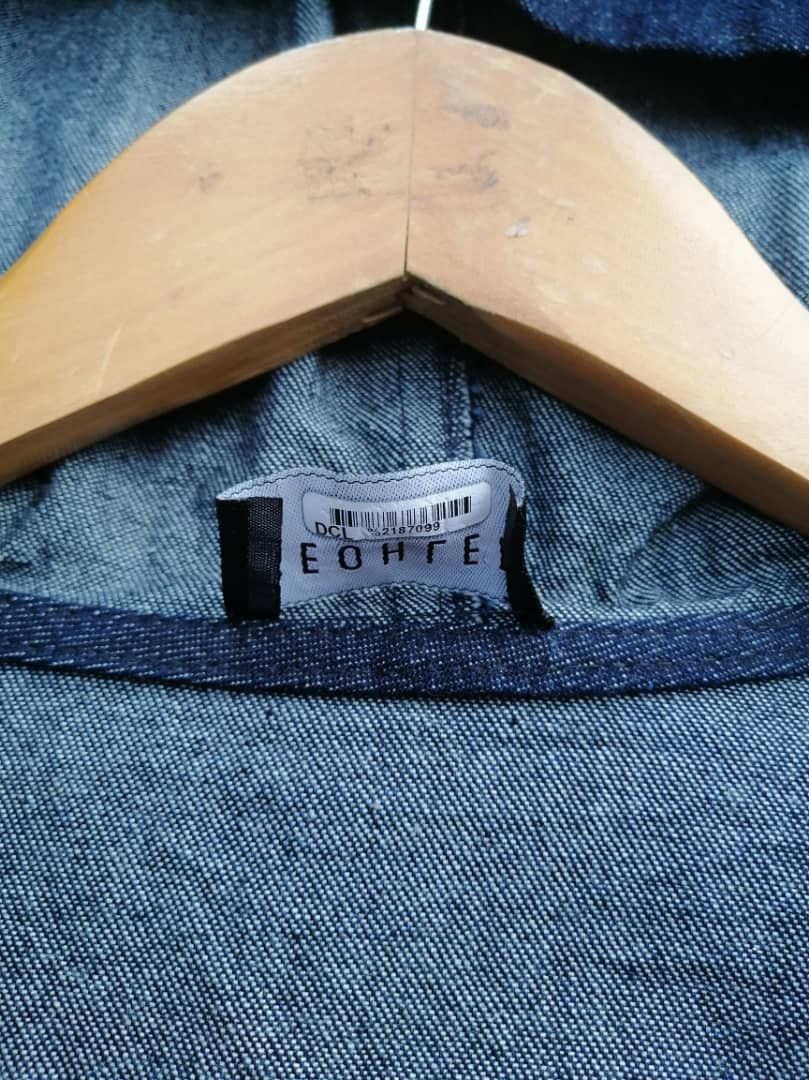 Designer Yeohlee New York Denim Jacket Size L / US 10 / IT 46 - 7 Thumbnail