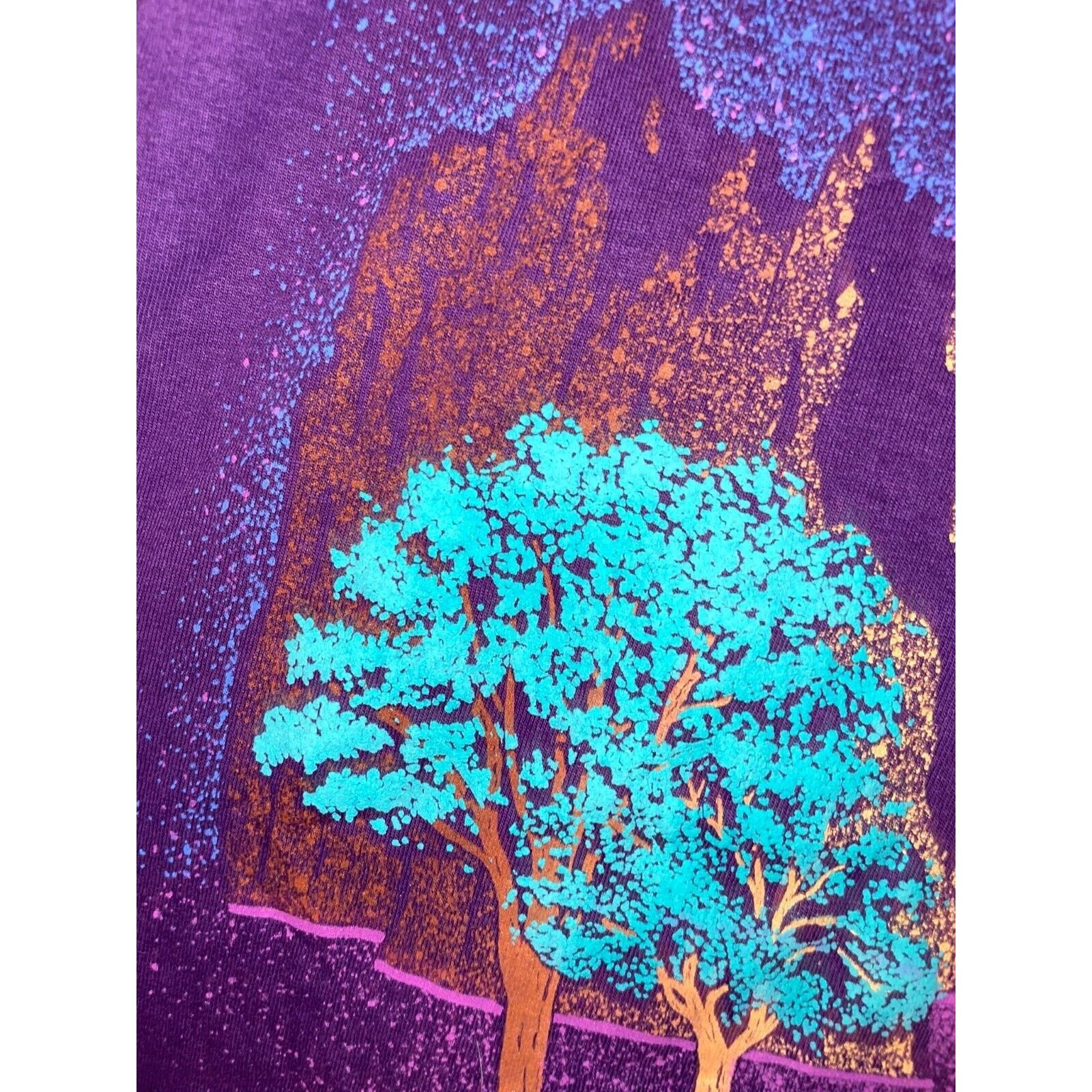 Jerzees Vintage Zion National Park Shirt Horseback Nature VTG 90s M Size US M / EU 48-50 / 2 - 6 Thumbnail