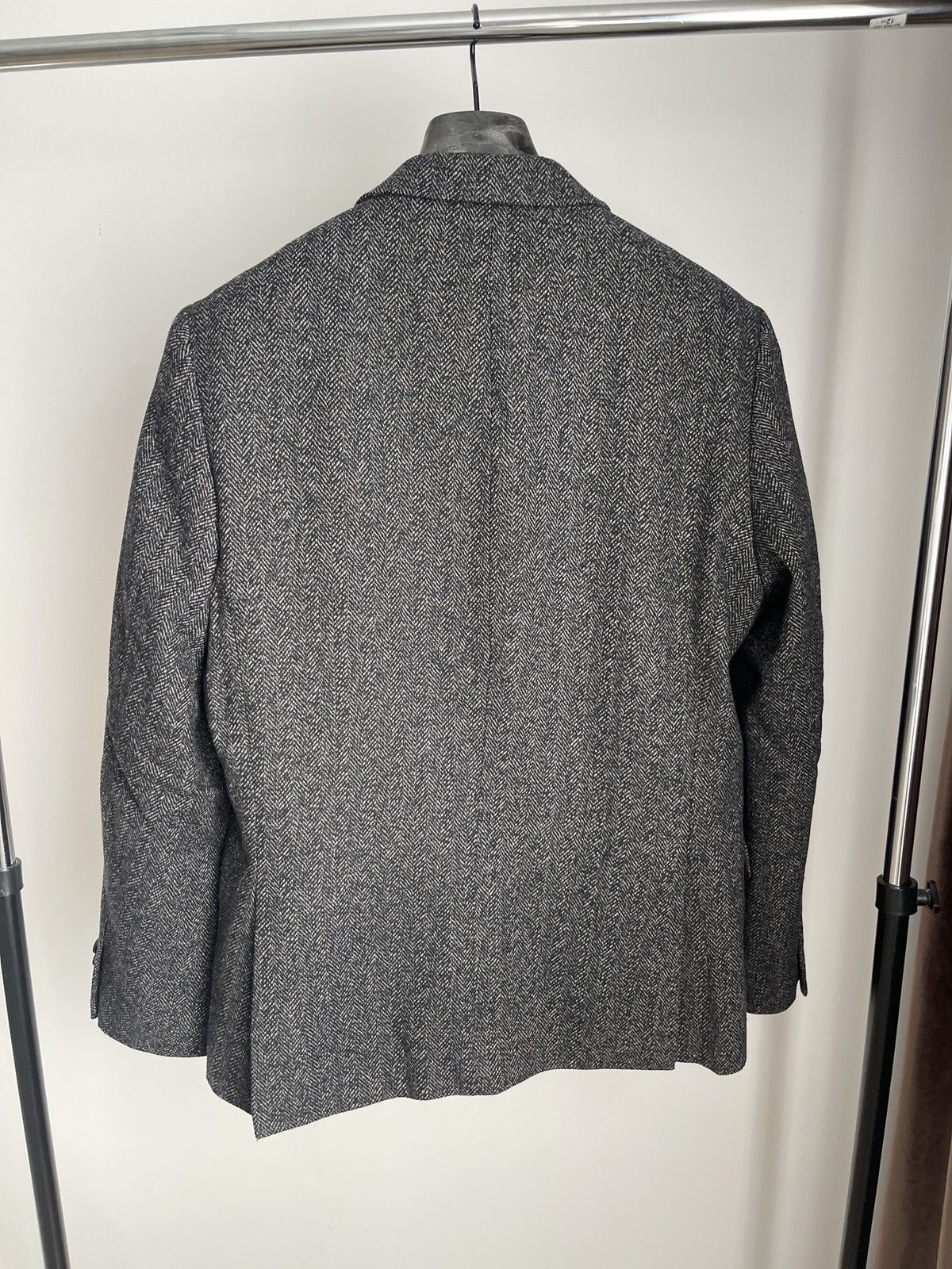 Marks & Spencer Marks Spencer blazer classic jacket wool sport coat grey Size 42R - 4 Thumbnail
