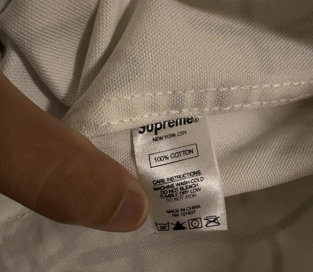 Supreme Supreme comme cdg shirt printed canvas chore coat jacket Size US M / EU 48-50 / 2 - 4 Thumbnail