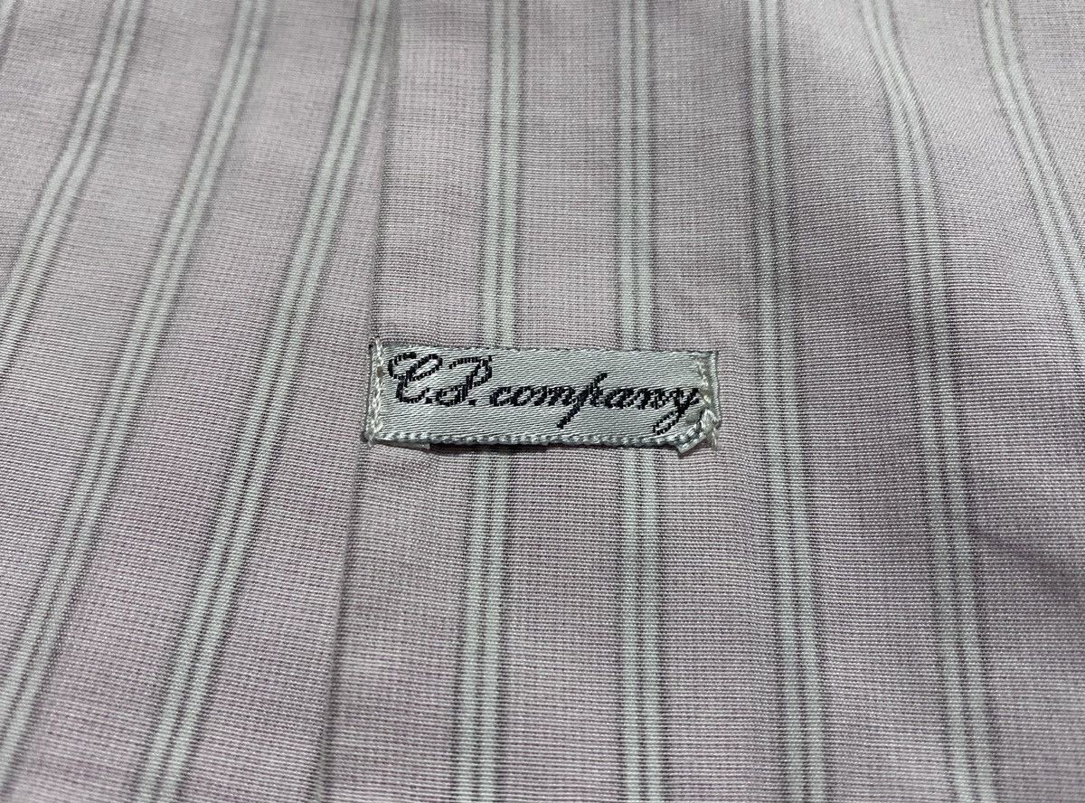 C.P. Company C.P. Company Vintage Pink Striped Long Sleeved Cotton Shirt Size US XL / EU 56 / 4 - 14 Thumbnail