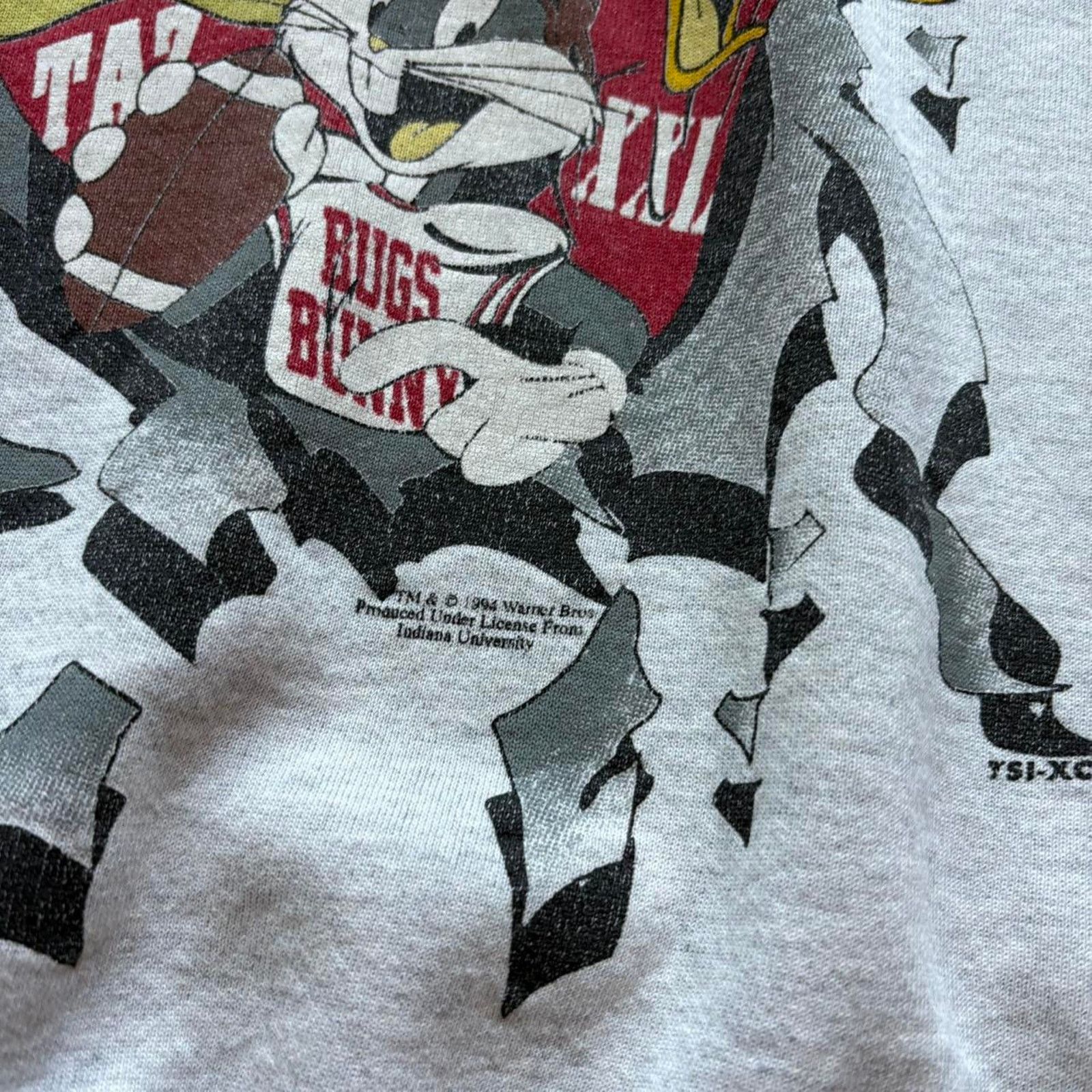 Vintage Vintage 1990s indiana hoosiers looney Size US XL / EU 56 / 4 - 3 Thumbnail