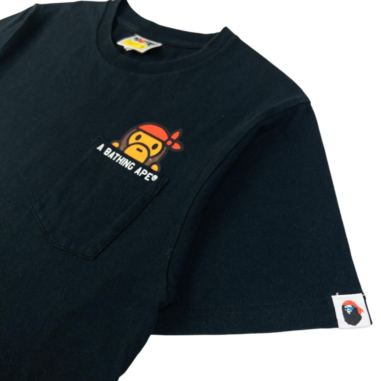 Bape Vintage Bape Pirate Baby Milo Pocket T Shirt Size S Size US S / EU 44-46 / 1 - 5 Thumbnail