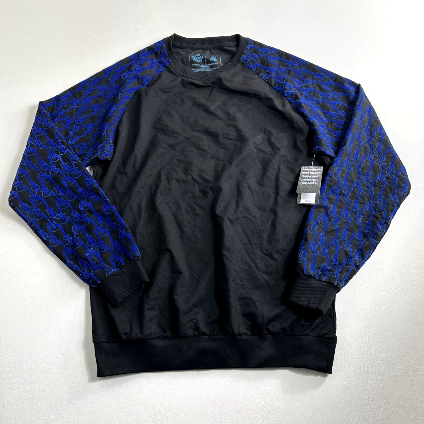 Hard Rock Cafe Hard Rock Cafe Hollywood Pullover Sweater Men Large Black Casual Size US L / EU 52-54 / 3 - 2 Thumbnail