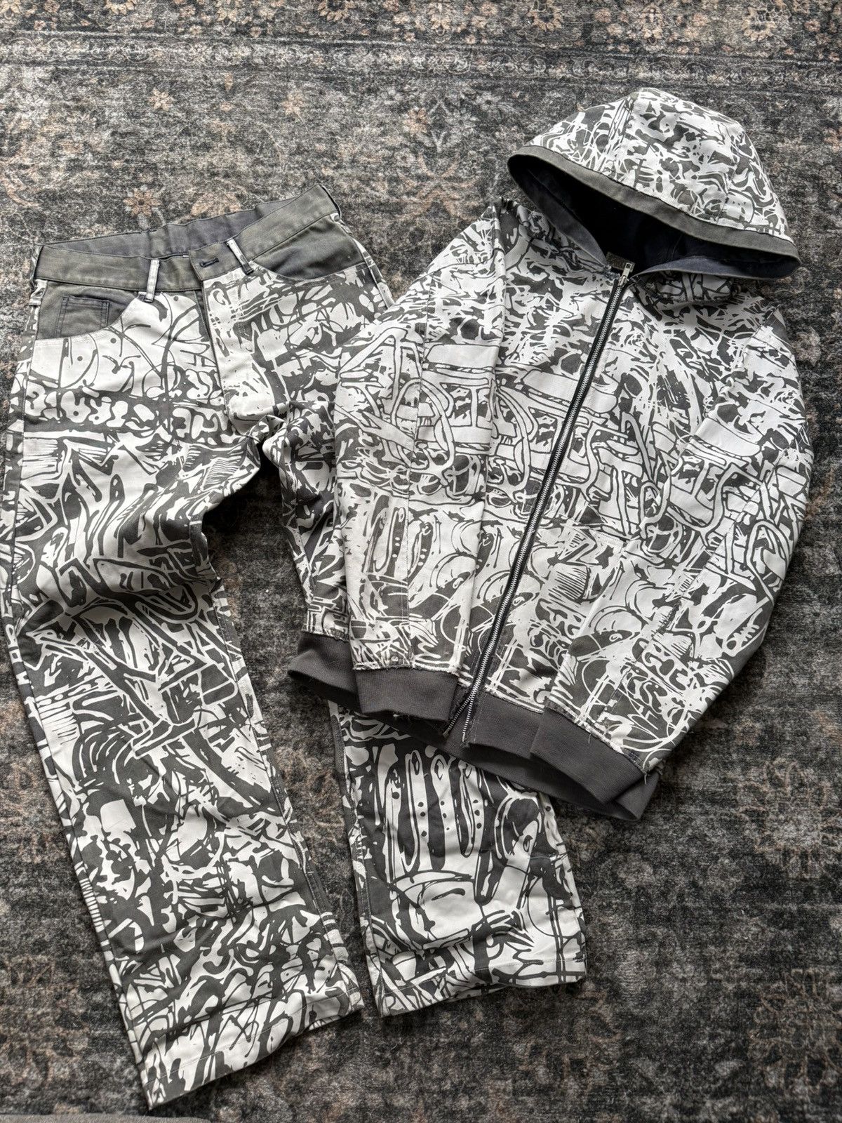 Other Abstract V2 Denim Zip up & Denim Pants Size US S / EU 44-46 / 1 - 2 Thumbnail