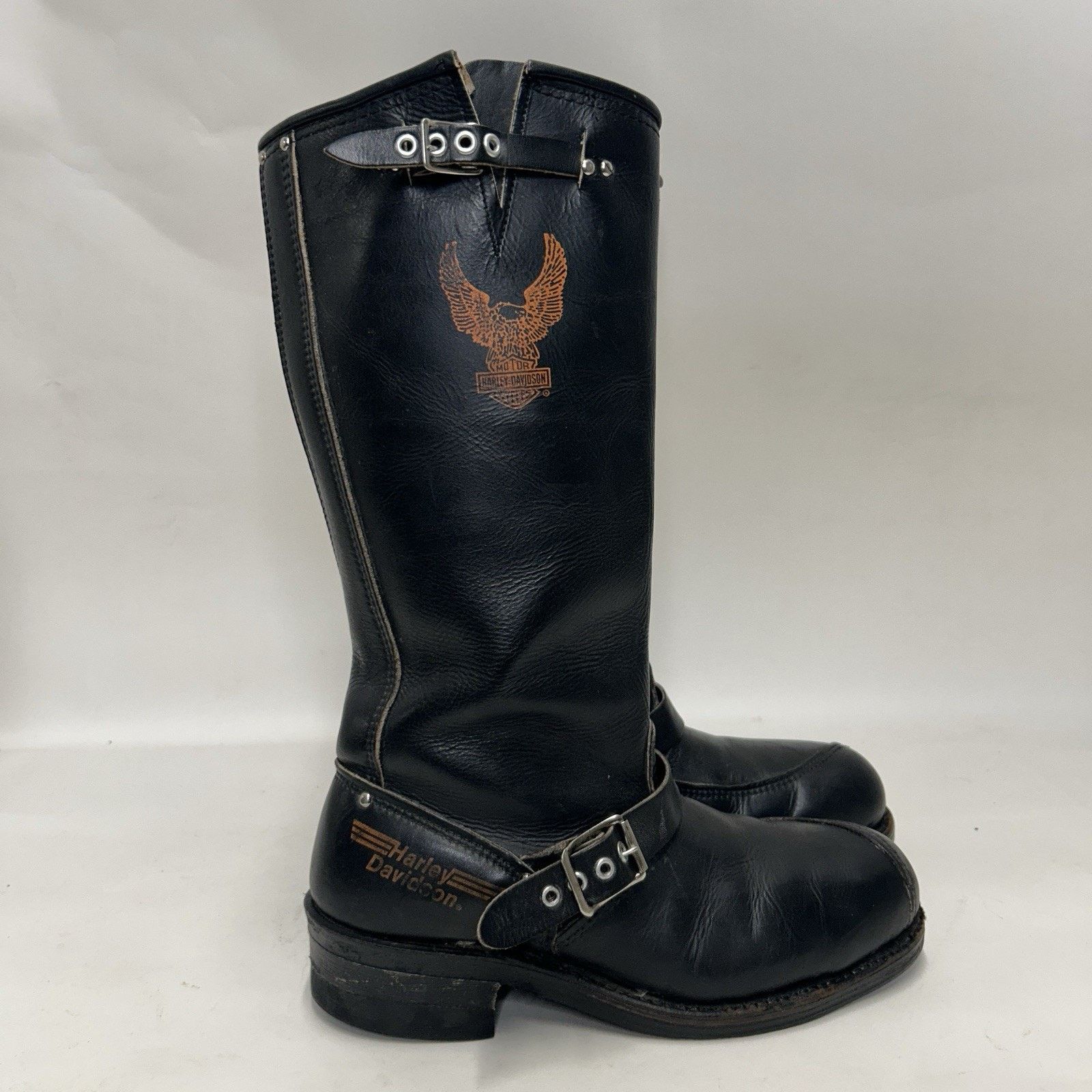 Harley Davidson Vintage Harley Davidson Motorcycle Engineer Boots “Black” Size US 9 / EU 42 - 4 Thumbnail
