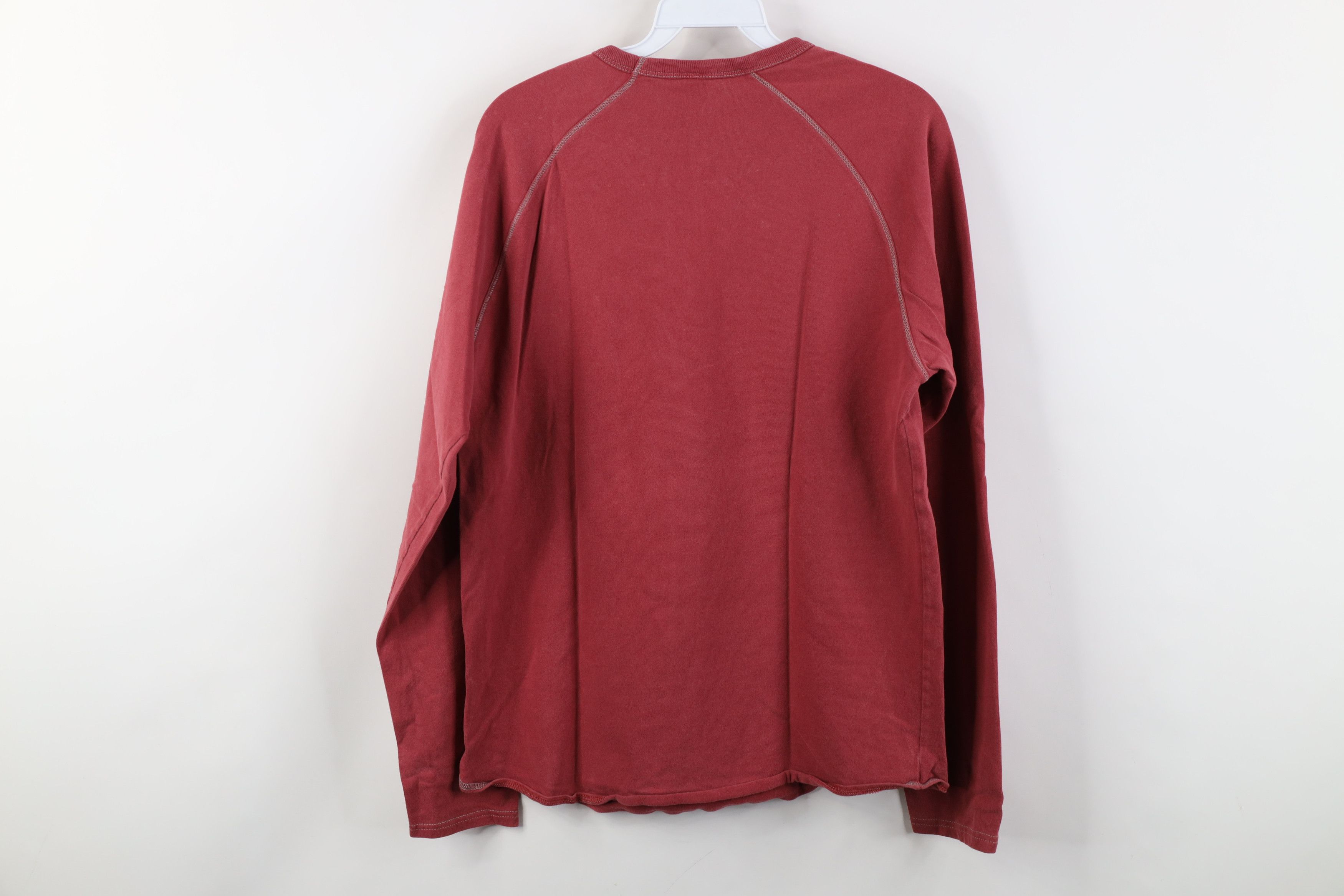 Gap Vintage Y2K Gap Ribbed Knit Raglan Long Sleeve T-Shirt Size US M / EU 48-50 / 2 - 12 Thumbnail