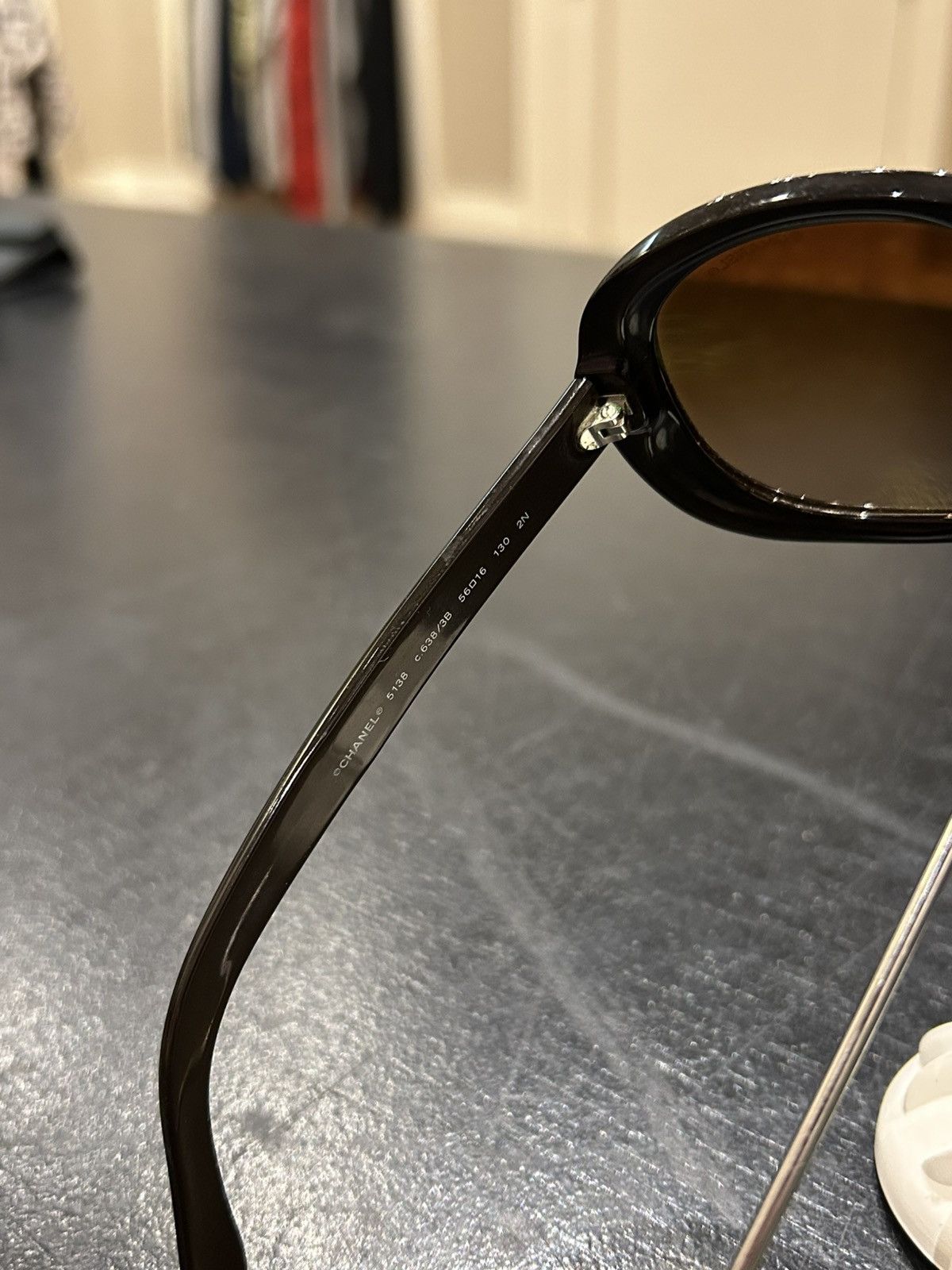 Chanel Chanel Multicolor Logo Sunglasses Size ONE SIZE - 5 Thumbnail