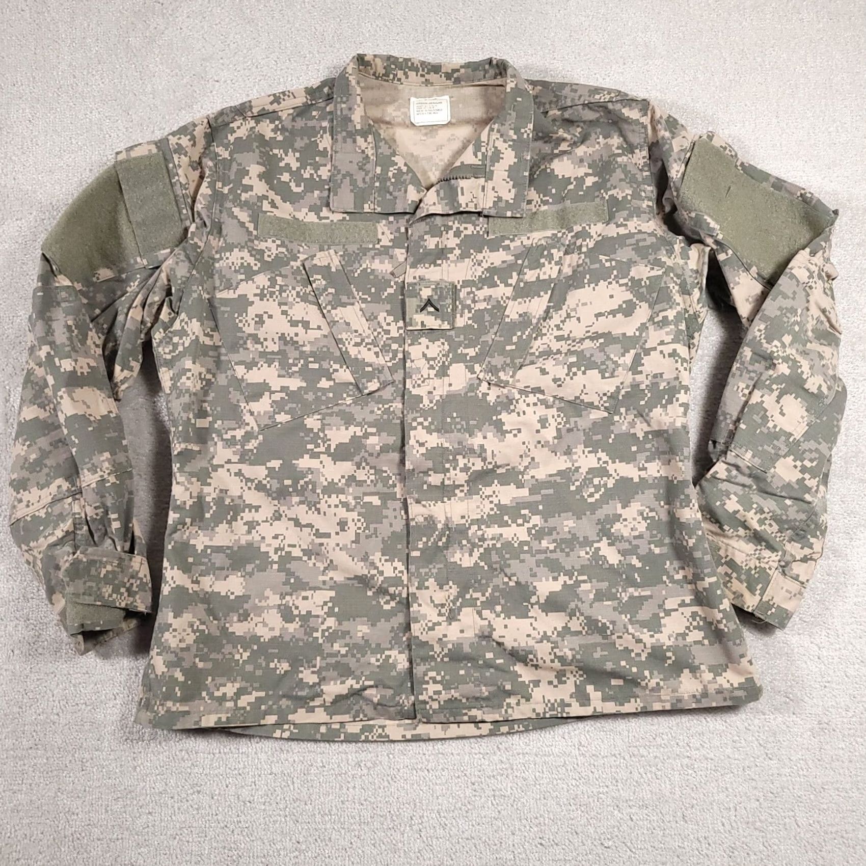 Vintage Army Mens Size Medium Regular Digital Camo Military Utility Uniform Jacket Coat Size US M / EU 48-50 / 2 - 2 Thumbnail