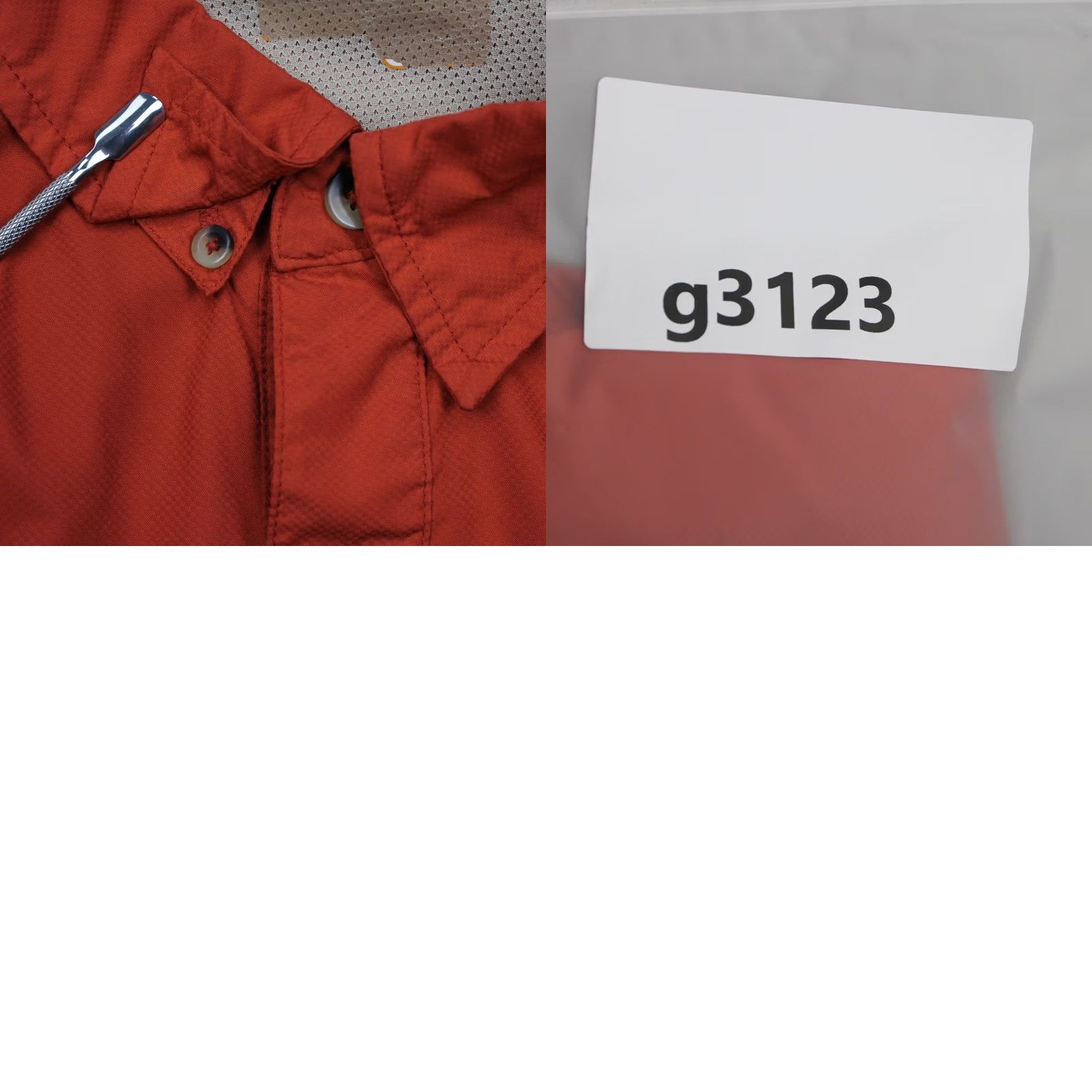 Habitat Habit Shirt Mens Large Mecca Orange Vented Fishing Performance S/S Button Down Size US L / EU 52-54 / 3 - 9 Thumbnail