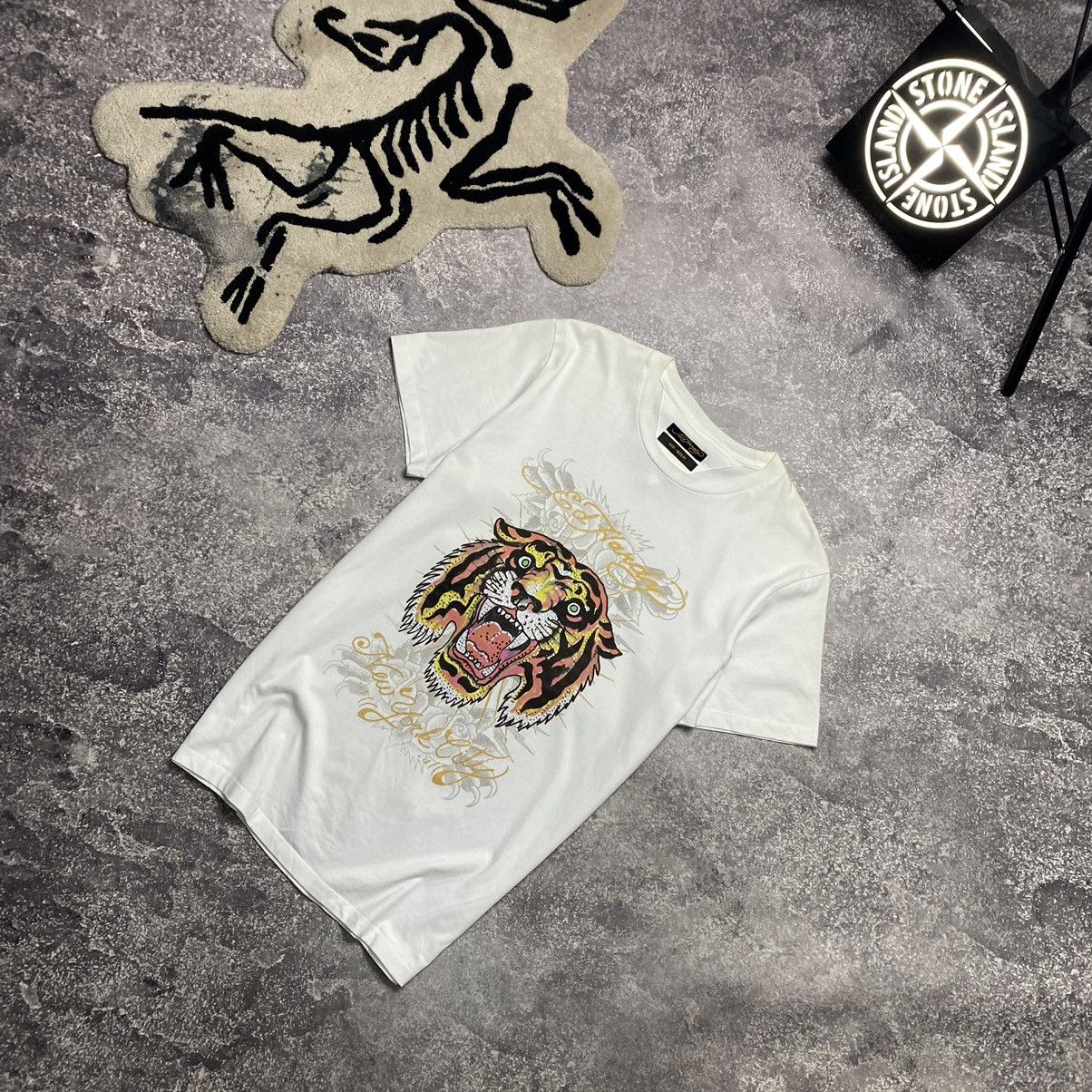 Ed Hardy Men’s Ed Hardy By Christian Audigier big logo y2k tee Size US M / EU 48-50 / 2 - 2 Thumbnail