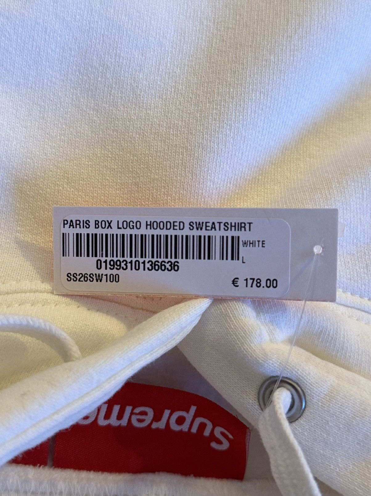 Supreme Supreme Paris 10th Anniversary Box Logo Hoodie – Size L Size US L / EU 52-54 / 3 - 6 Thumbnail
