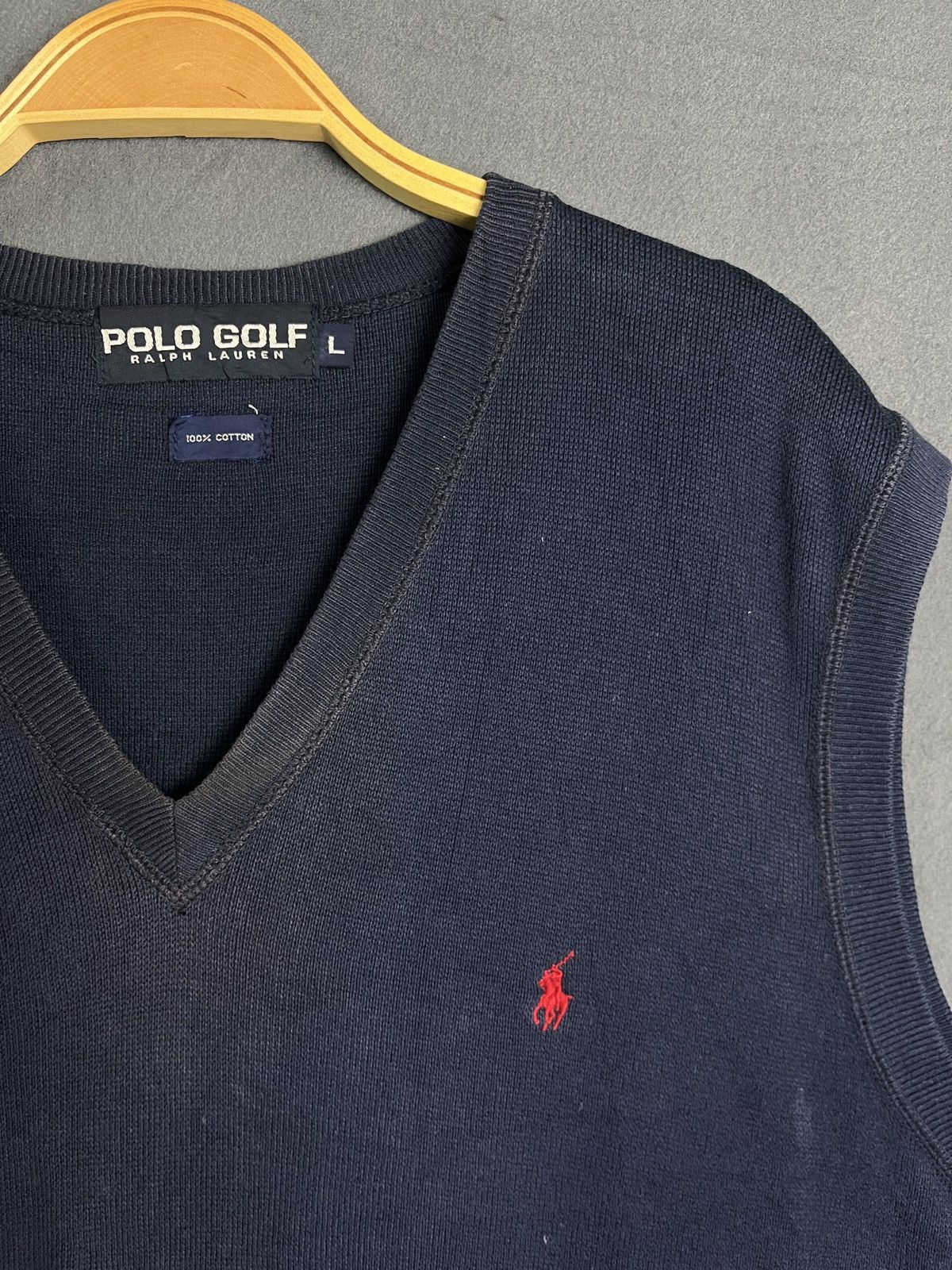 Polo Ralph Lauren × RLX Ralph Lauren × Vintage Polo Golf Ralph Lauren Large Sweater Vest Size US L / EU 52-54 / 3 - 5 Thumbnail