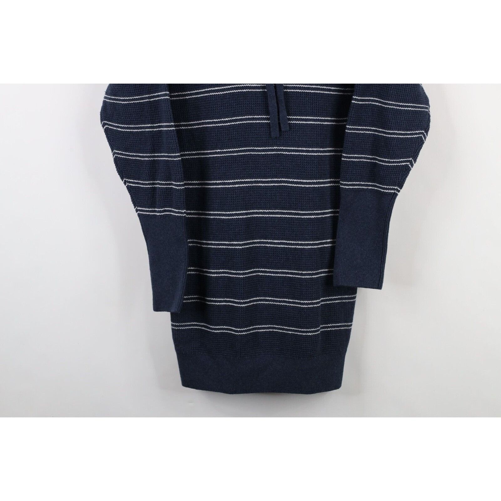 Prana New prAna Breathe Striped Thermal Waffle Knit Sweater Dress Size S / US 4 / IT 40 - 3 Thumbnail