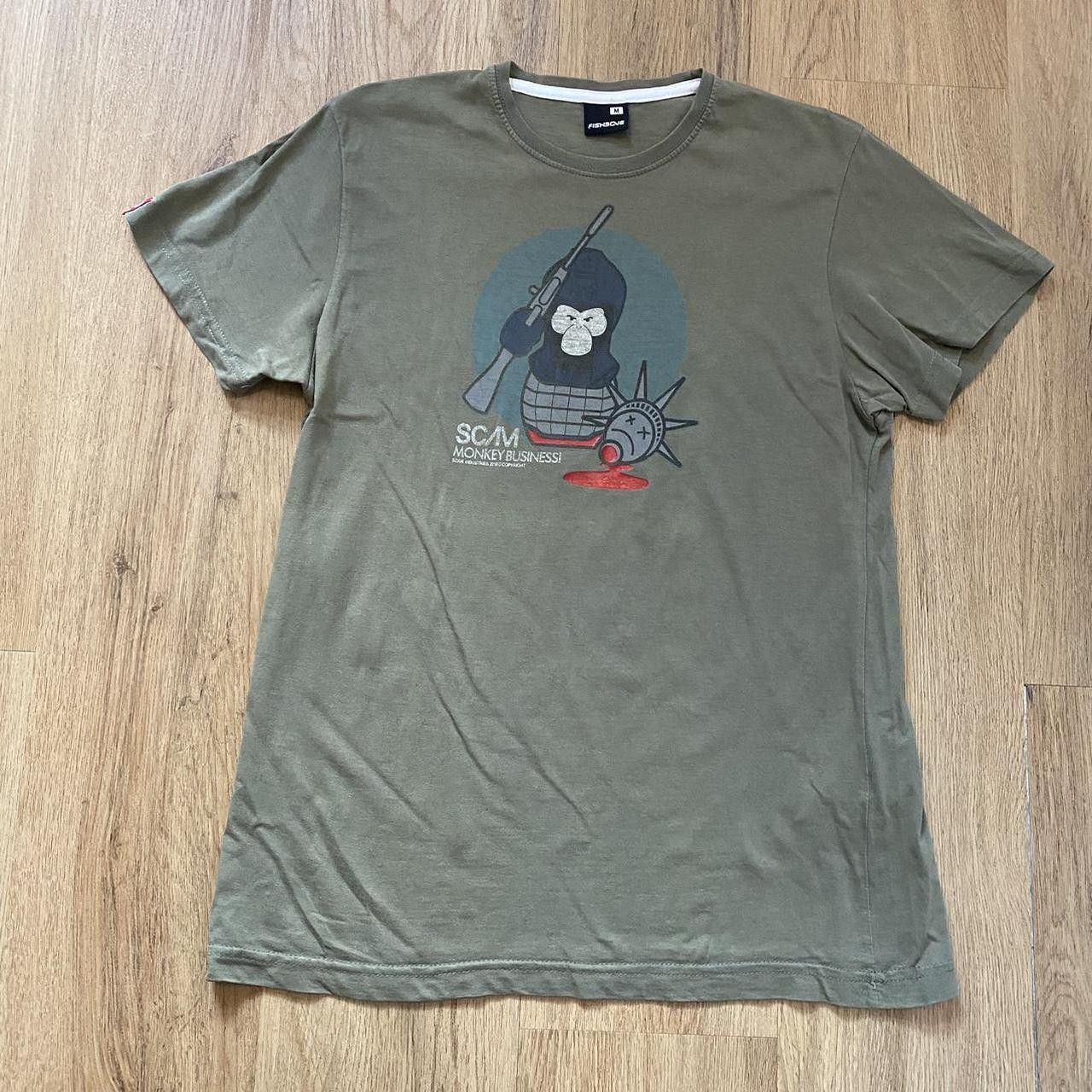 Other Khaki and black Scam Money Business t-shirt Size US M / EU 48-50 / 2 - 1 Thumbnail