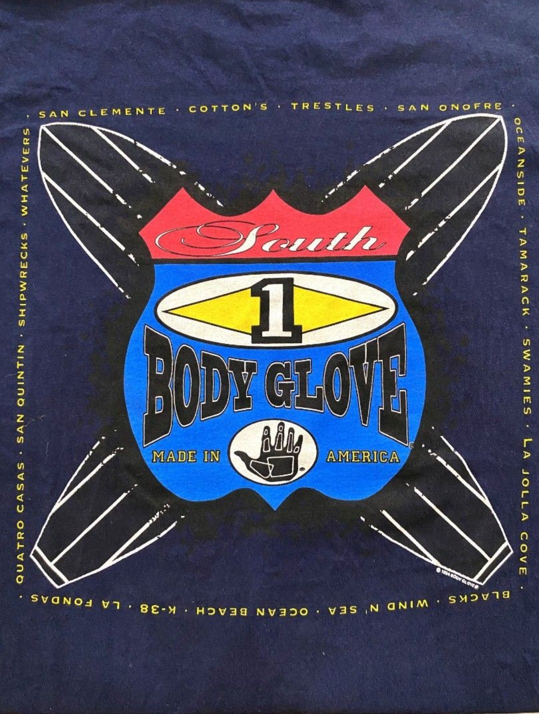 Body Glove Rare Vintage 90's Body Glove Tee's Deadstock Size US L / EU 52-54 / 3 - 6 Thumbnail