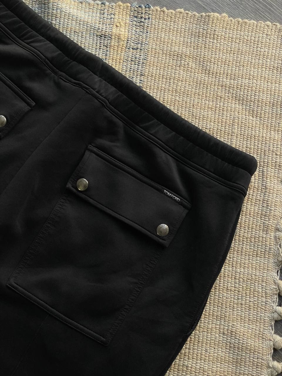 Tom Ford Tom Ford Technical Black Track Sweatpants Size US 38 / EU 54 - 17 Thumbnail