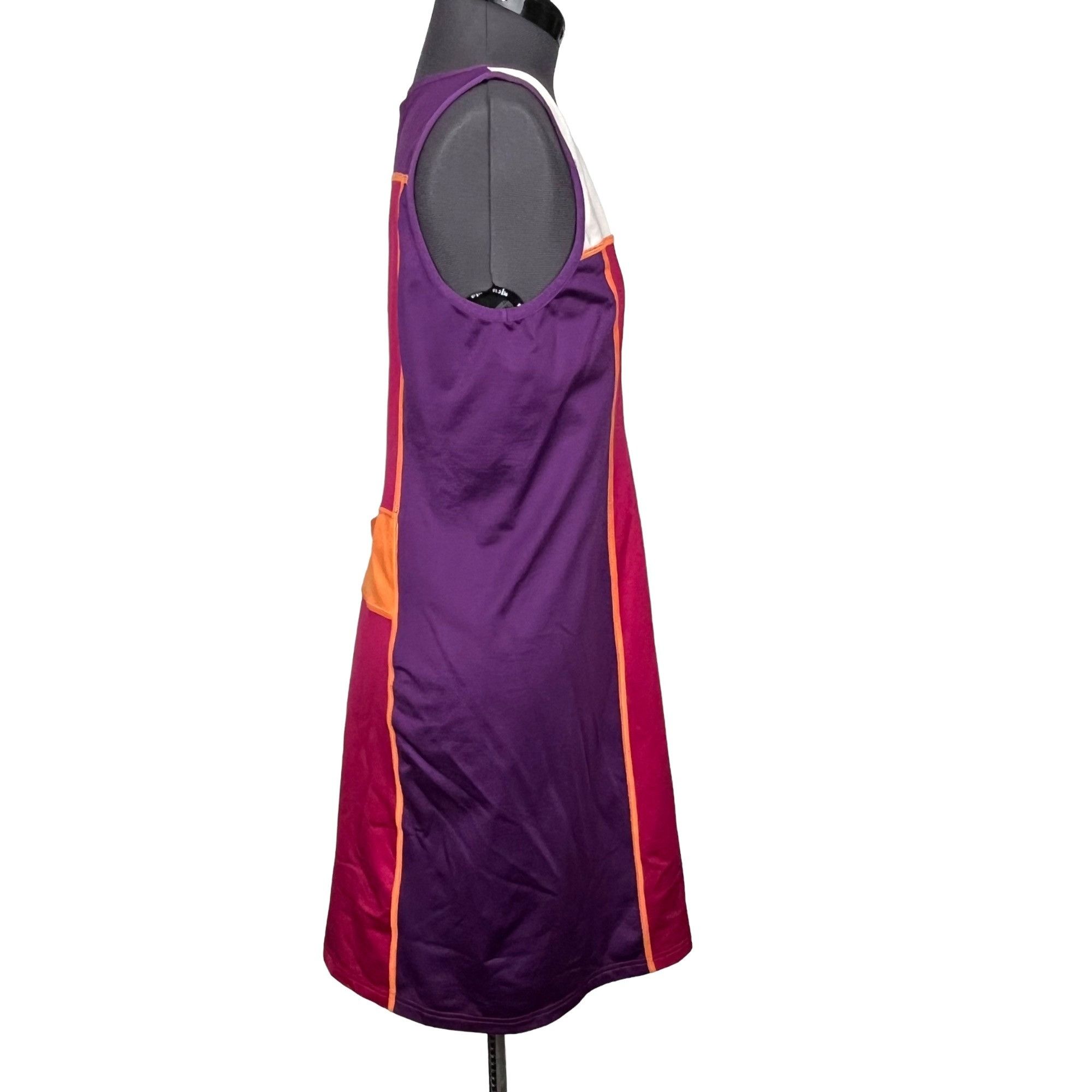 Other Title Nine Sleeveless Dress Colorblock Sz. M Active Knee-Len Size M / US 6-8 / IT 42-44 - 6 Thumbnail