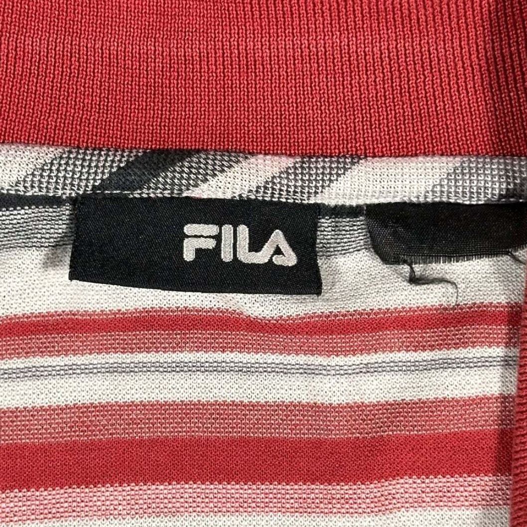 Fila VINTAGE Fila Polo Shirt Adult M Red Striped Tennis Retro Y2K Size US M / EU 48-50 / 2 - 4 Thumbnail