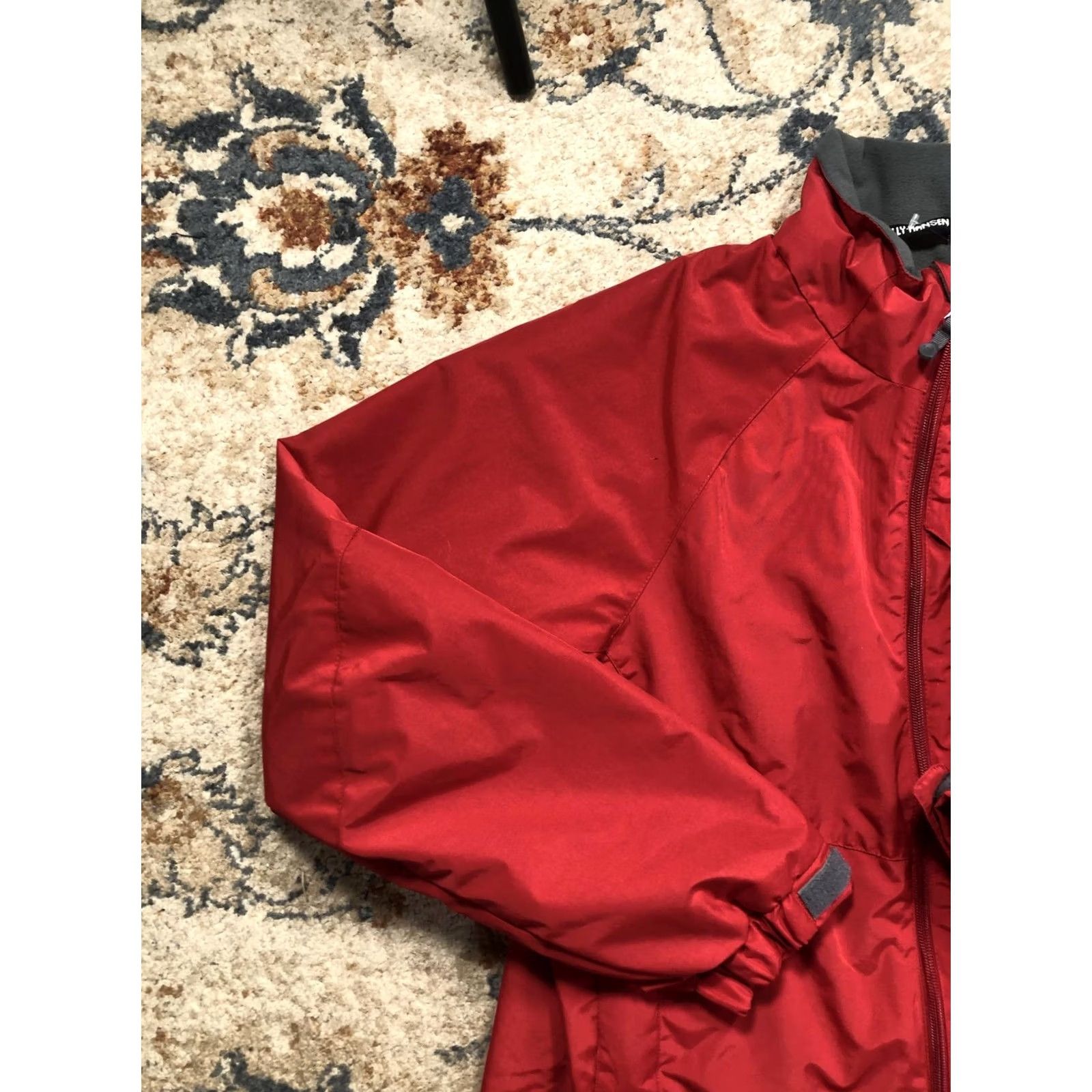 Helly Hansen Helly Hansen Jacket Mens Large Red Full Zip Windbreaker Lightweight Outdoor Size US L / EU 52-54 / 3 - 3 Thumbnail