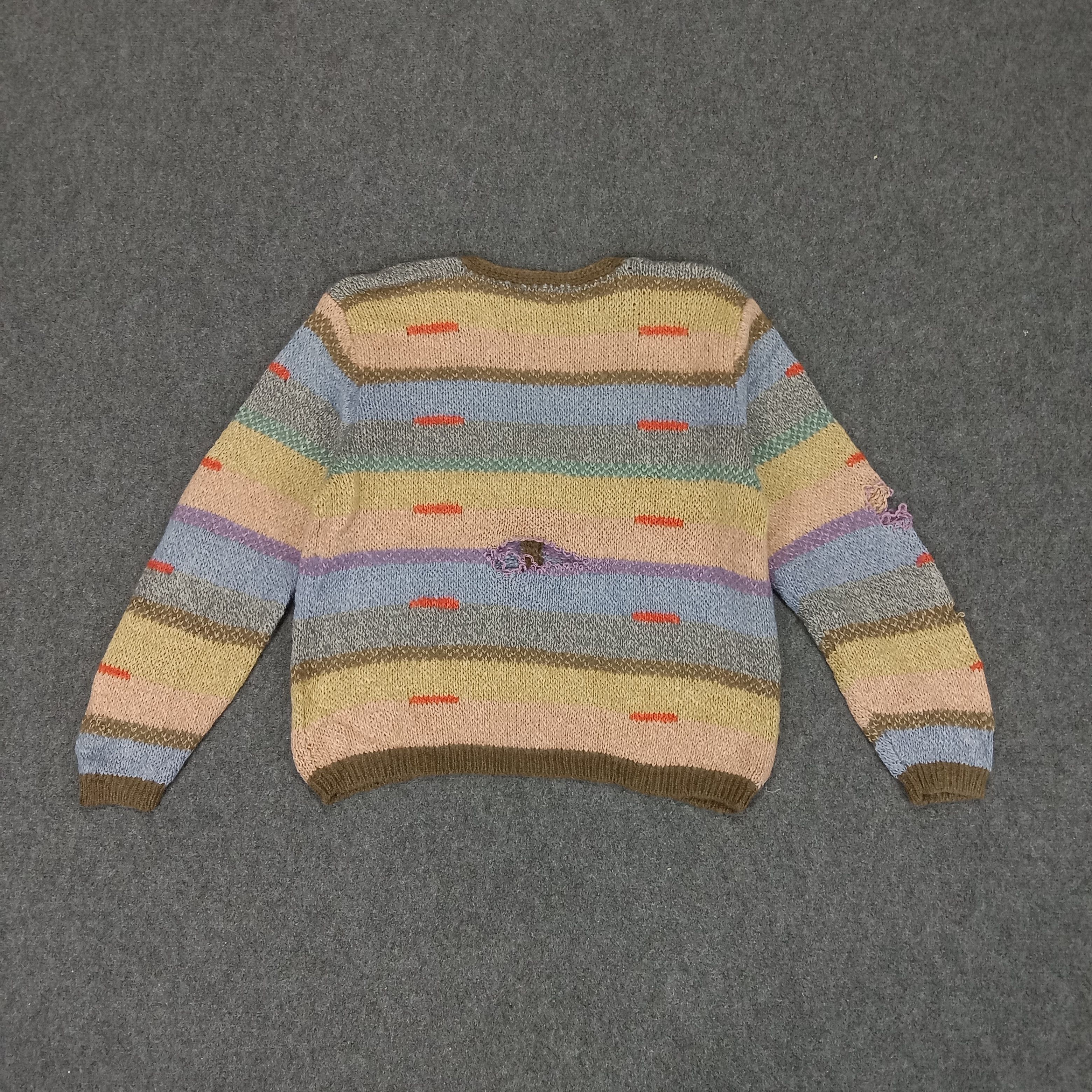Vintage Cardigan Japanese Style Knitwear Sweater Size S / US 4 / IT 40 - 4 Thumbnail