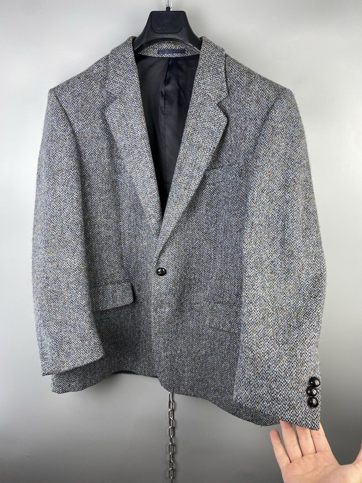 Harris Tweed Vintage Harris Tweed Pure Wool Blazer Jacket Size 42L - 10 Thumbnail