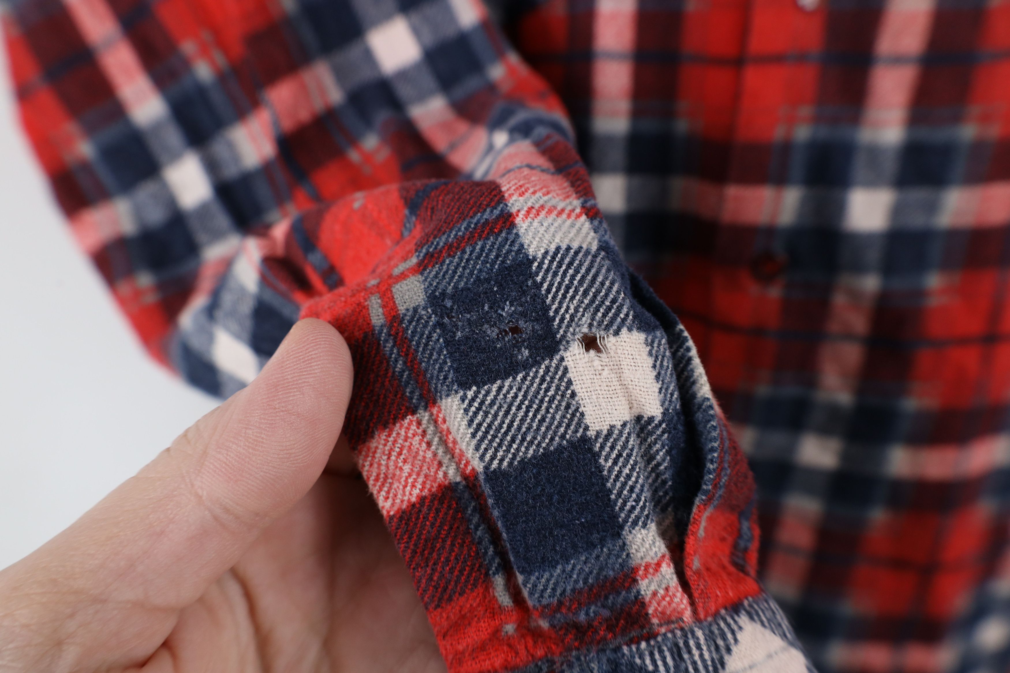 Vintage Vintage 70s Streetwear Flannel Collared Button Shirt Plaid Size US M / EU 48-50 / 2 - 6 Thumbnail
