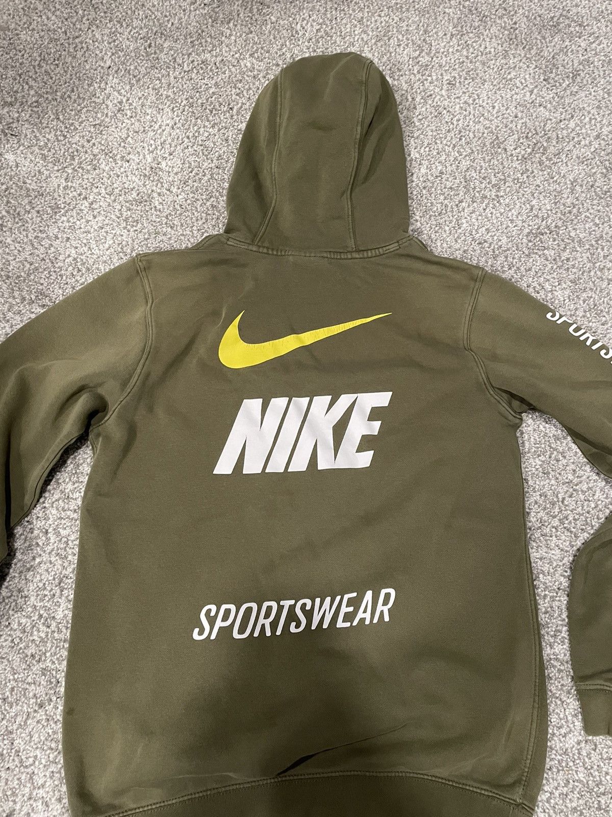 Nike Green Nike hoodie Size US S / EU 44-46 / 1 - 3 Thumbnail