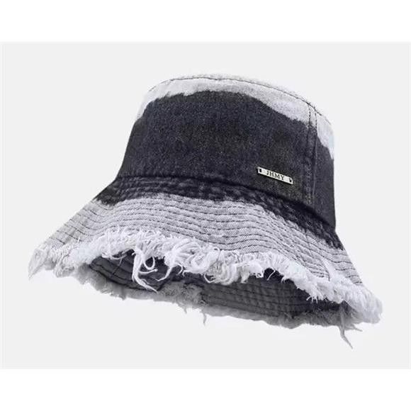 Vintage Fashion hip hop distressed bucket hat Size ONE SIZE - 1 Thumbnail