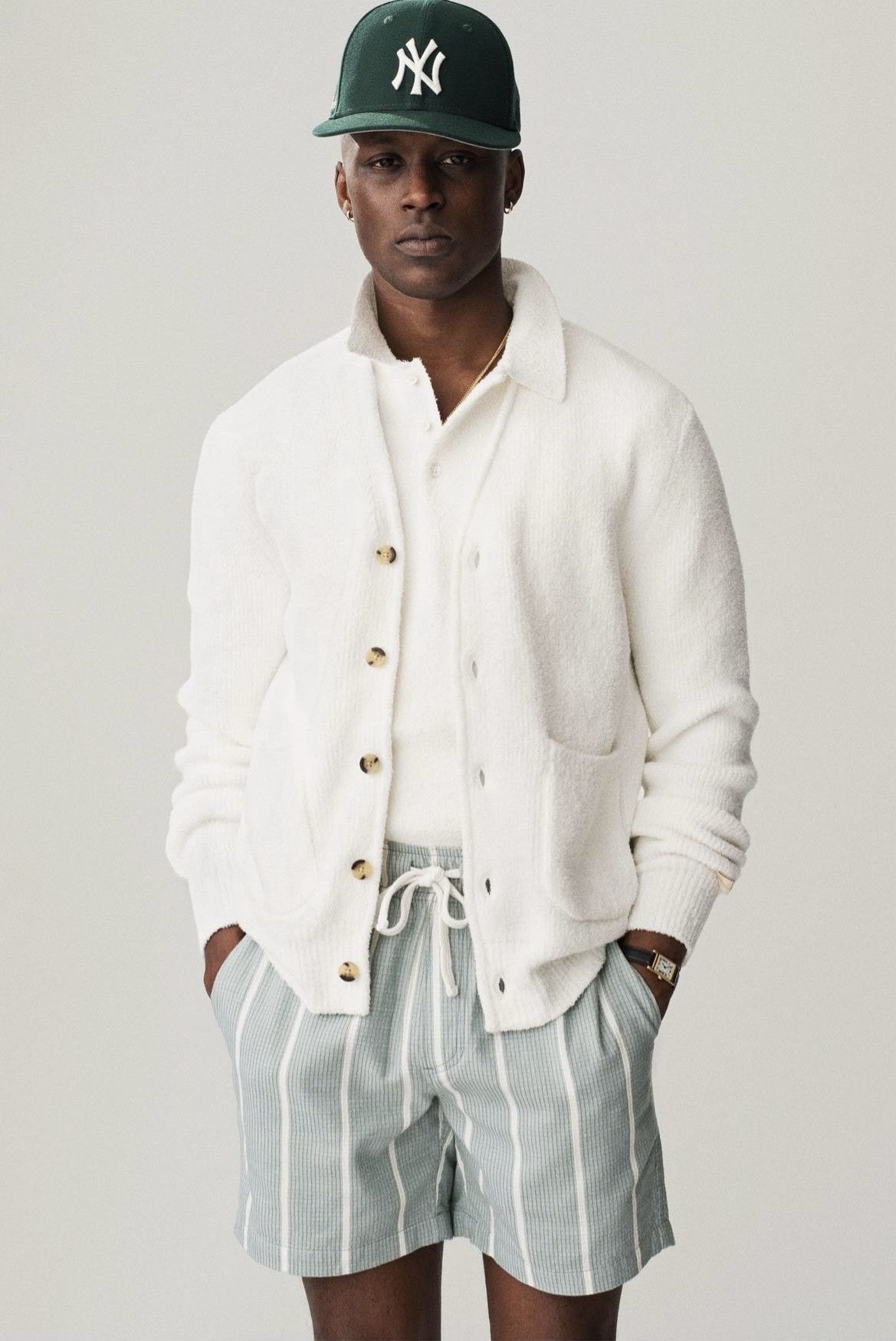 Aime Leon Dore Terry Cardigan