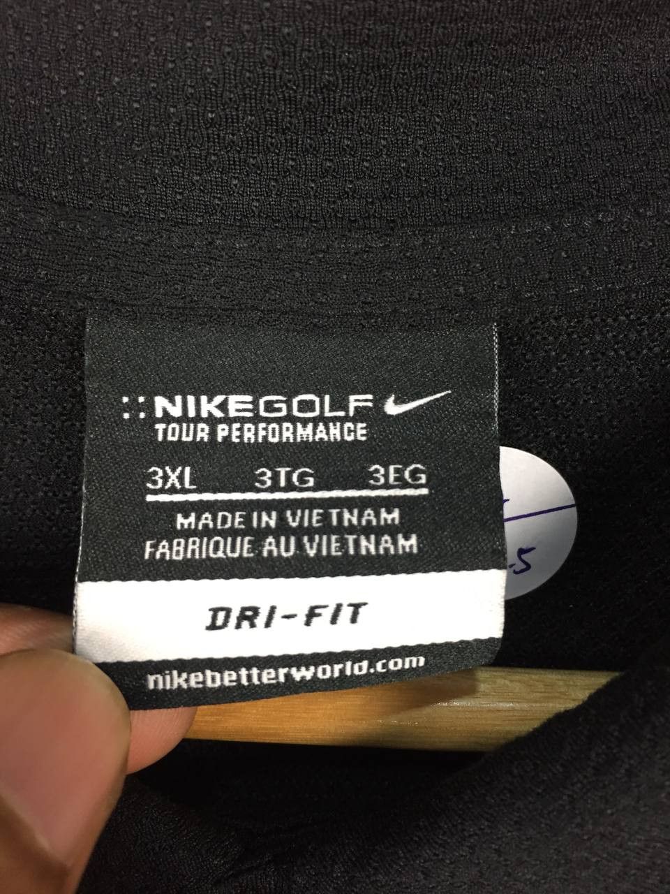 Nike × Vintage Vtg Nike Golf Tour Performance Standard Drywall Inc Polo Tee Size US XXL / EU 58 / 5 - 9 Thumbnail