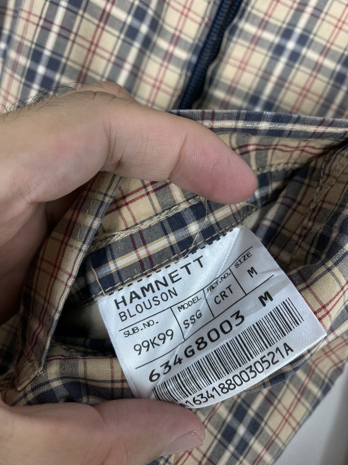 Katharine Hamnett London Rare‼️ Katharine Hamnett London Blouson Jacket Novacheck Size S / US 4 / IT 40 - 6 Thumbnail